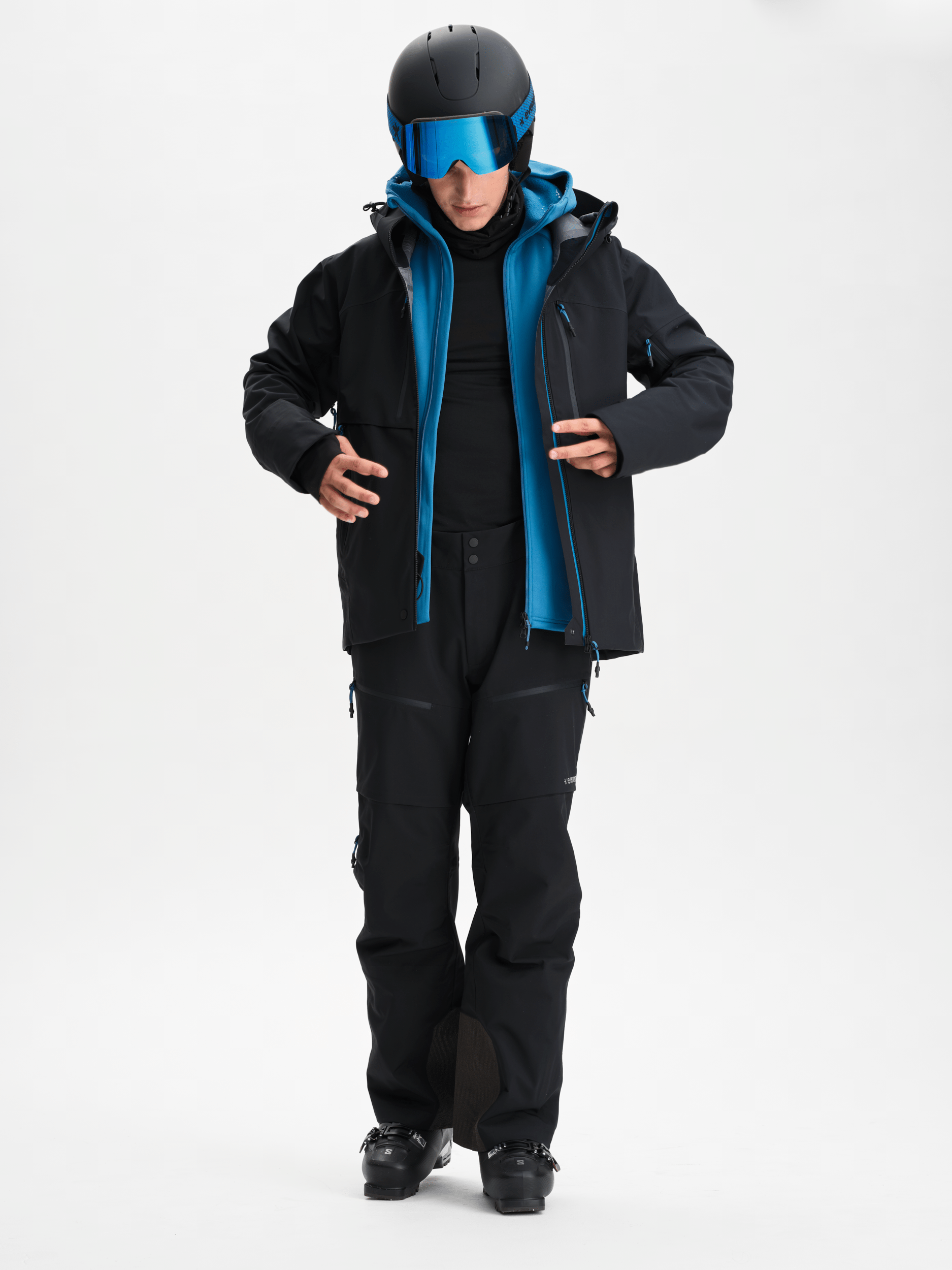 ICON 3 LAGEN HOSE SCHWARZ/GLACIER Everest Ski- & Snowboardhose