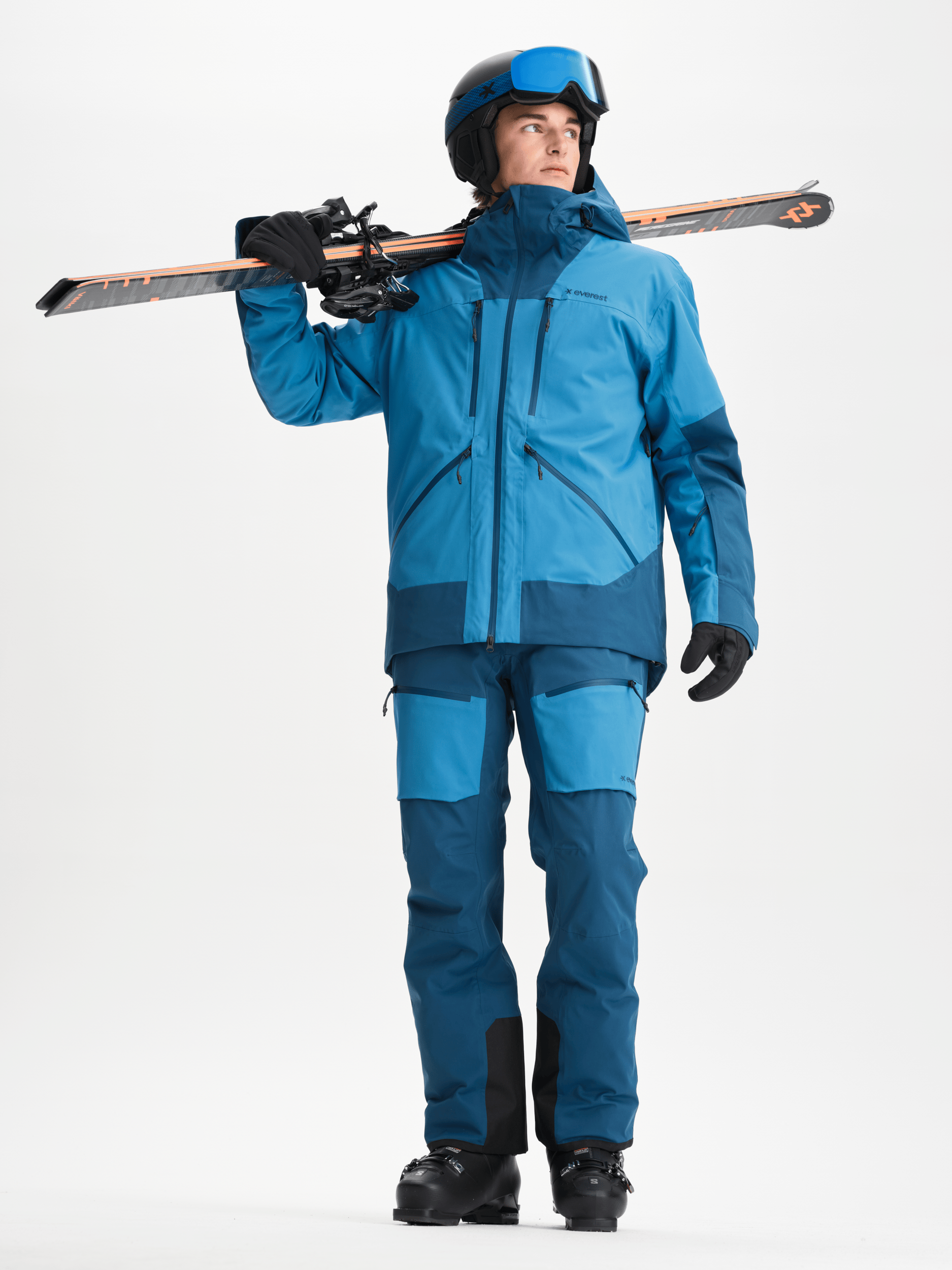 ALPINE HOSE ICE CAVE BLAU Herren Everest Ski- & Snowboardhose