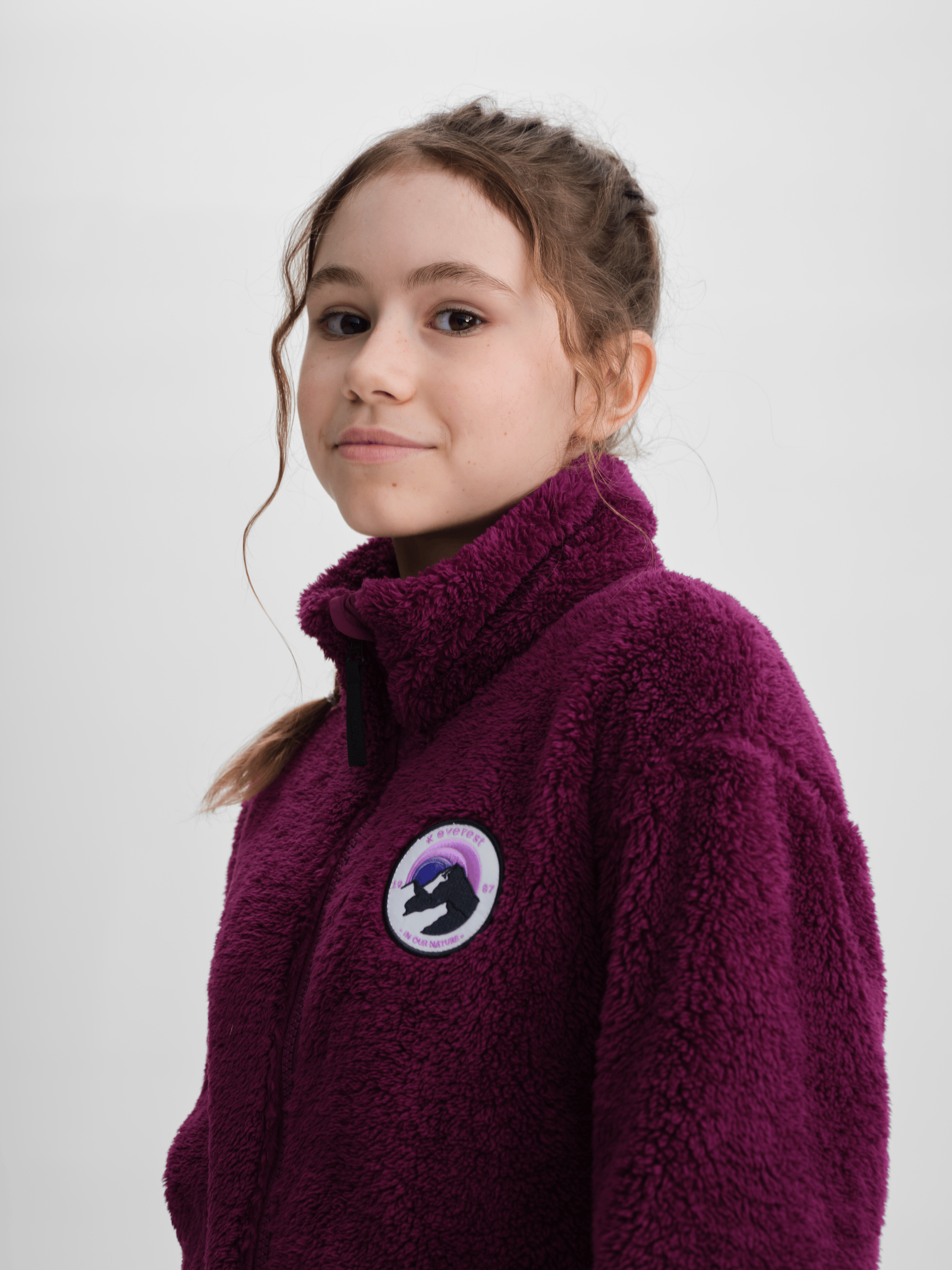 COZY PILE DEEP MAGENTA JUNIOR Everest Second Layer
