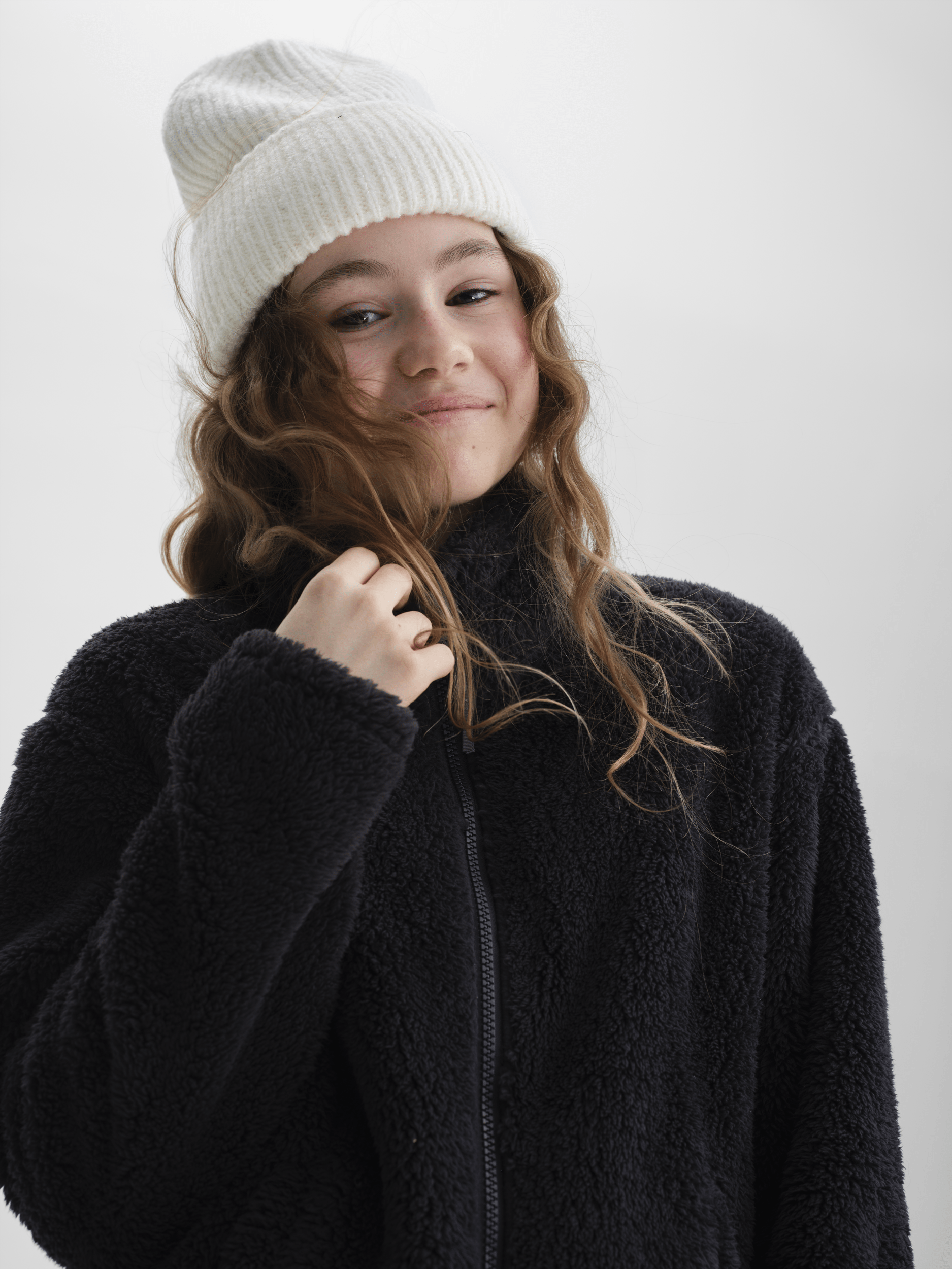 COZY PILE BLACK JUNIOR Everest Second Layer