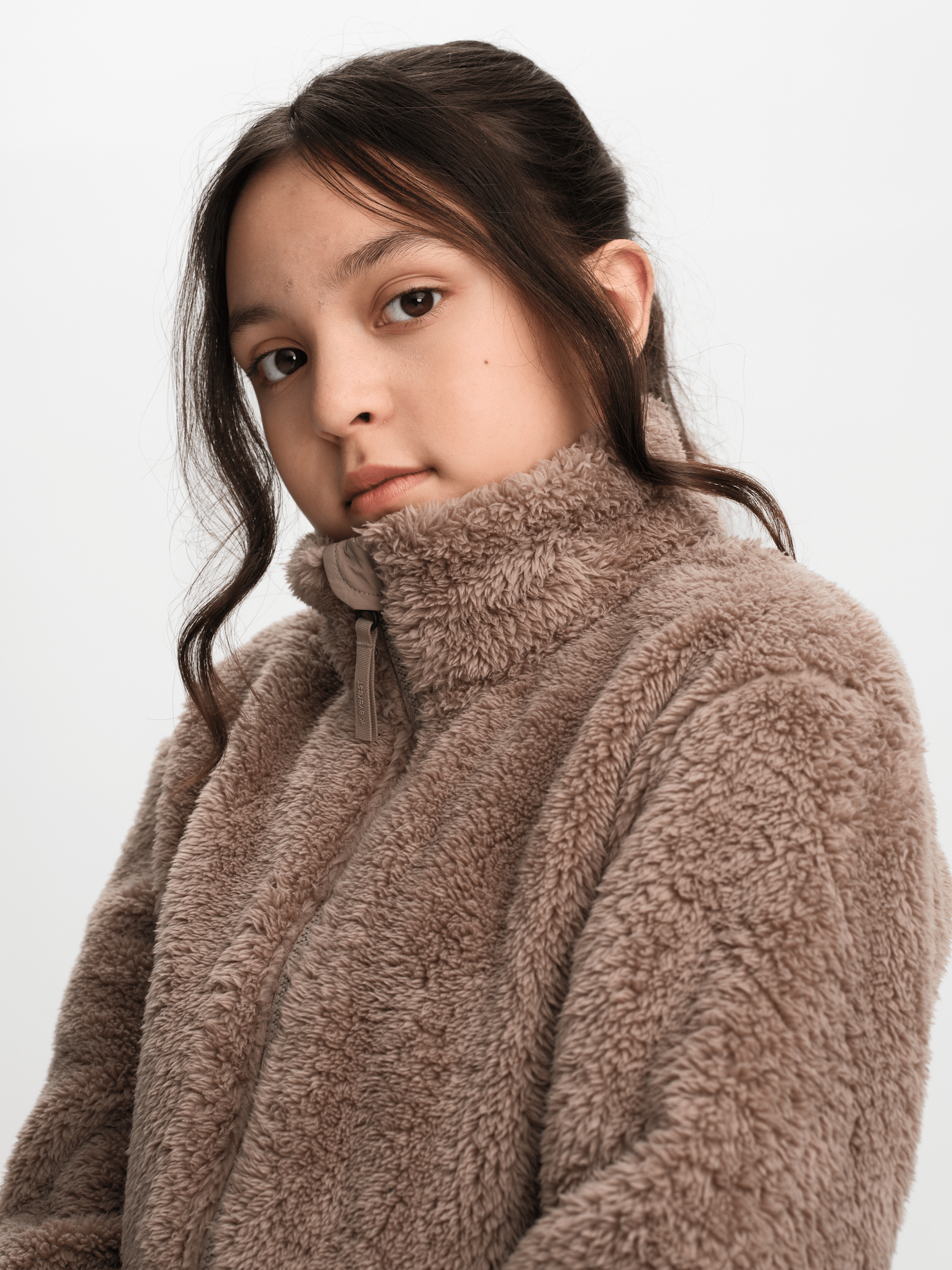 COZY PILE DESERT BEIGE - JUNIOR Everest Second Layer