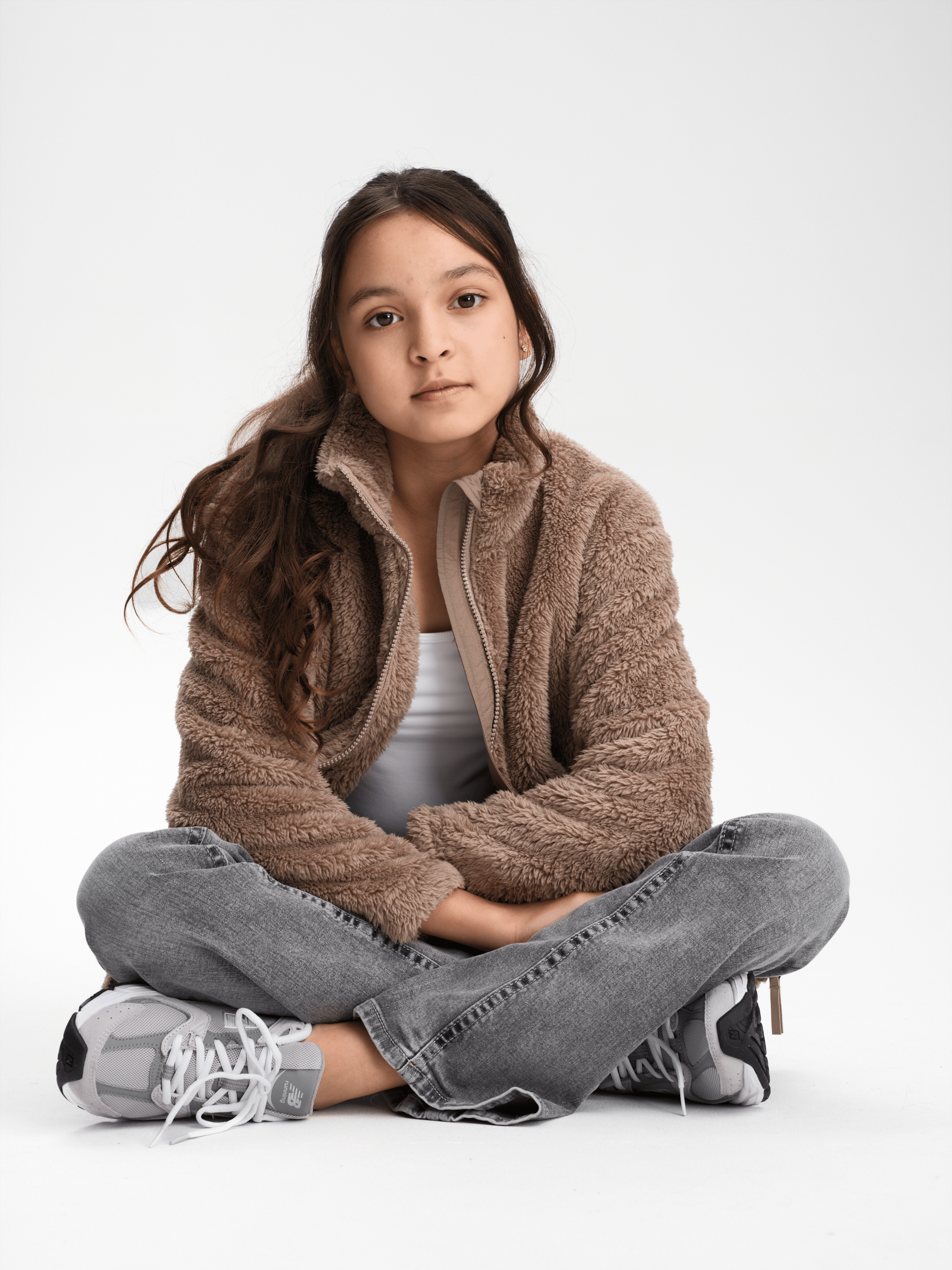 KUSCHELIGES PILE DESERT BEIGE - JUNIOR Everest Zweite Schicht