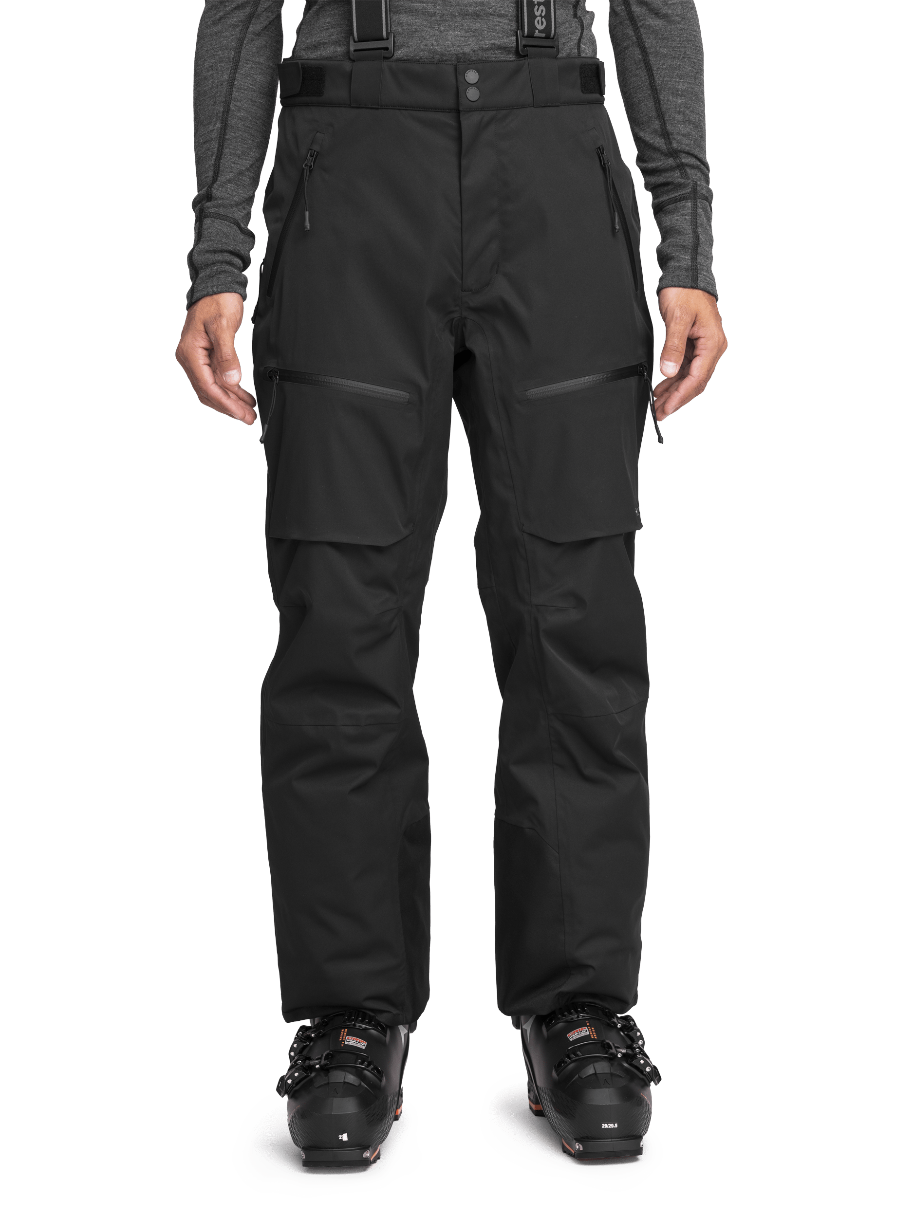 ALPINE PANT SHORT BLACK MEN Everest Ski & Snowboard Pants
