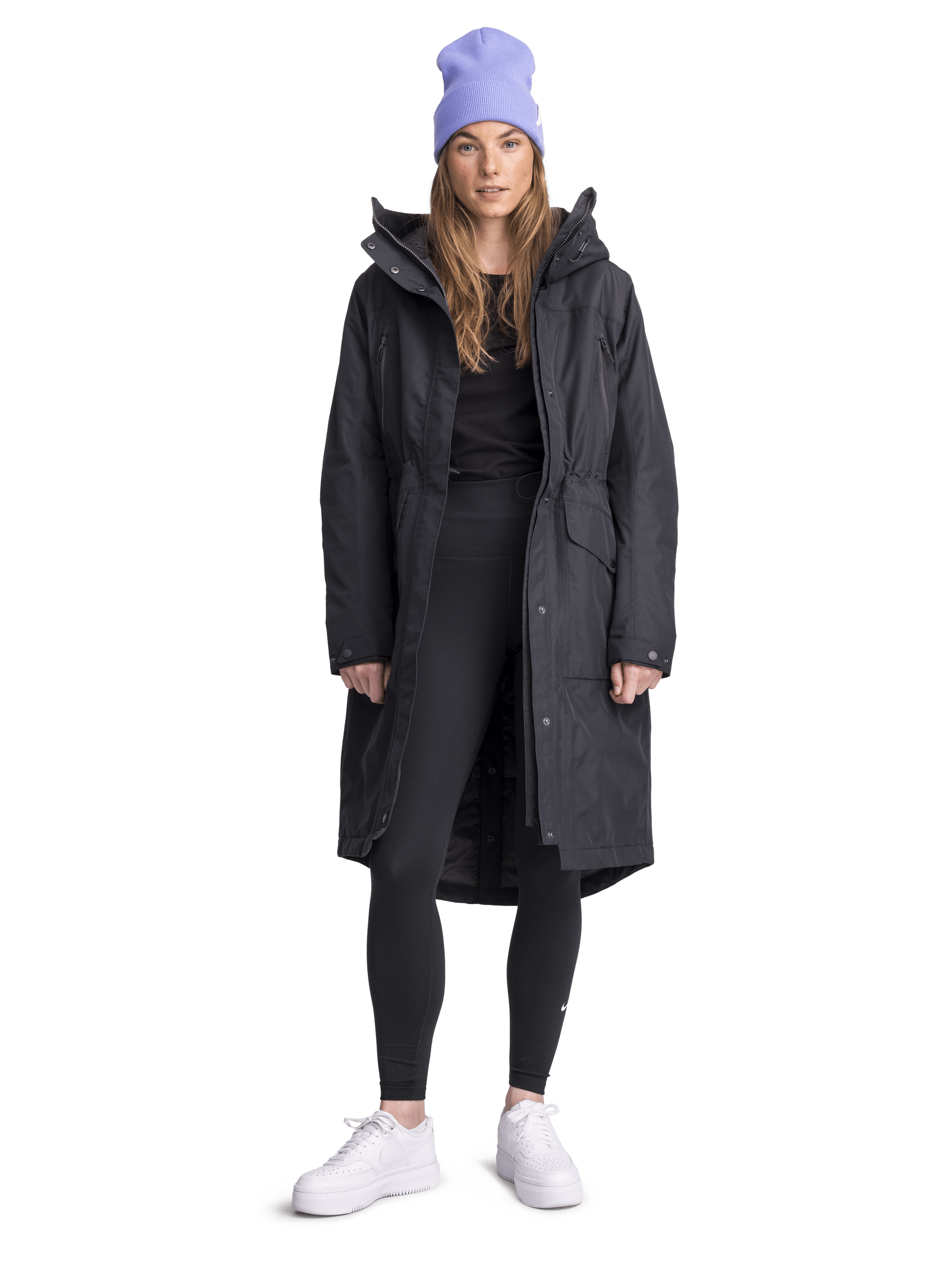 LONG PADDDED FUNCTION PARKA BLACK Everest Parka