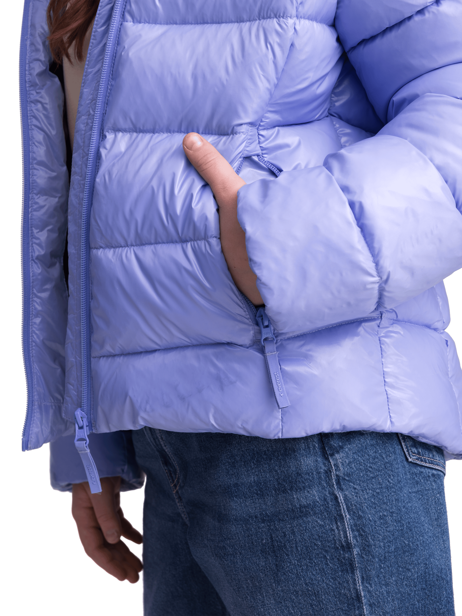 DEVI KURTKA LIGHT LAVENDEL JUNIOR Everest Kurtka ocieplana