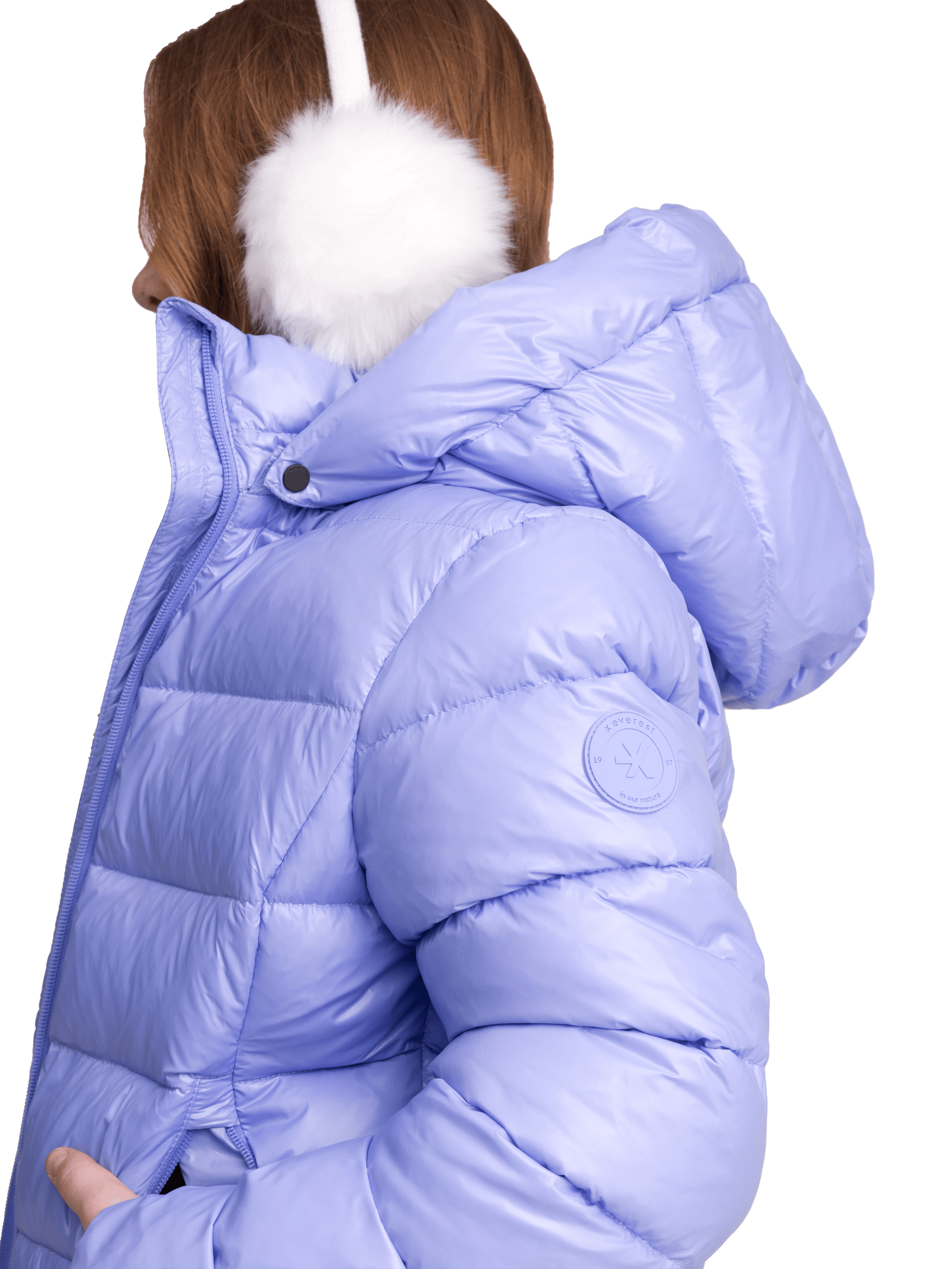 DEVI KURTKA LIGHT LAVENDEL JUNIOR Everest Kurtka ocieplana