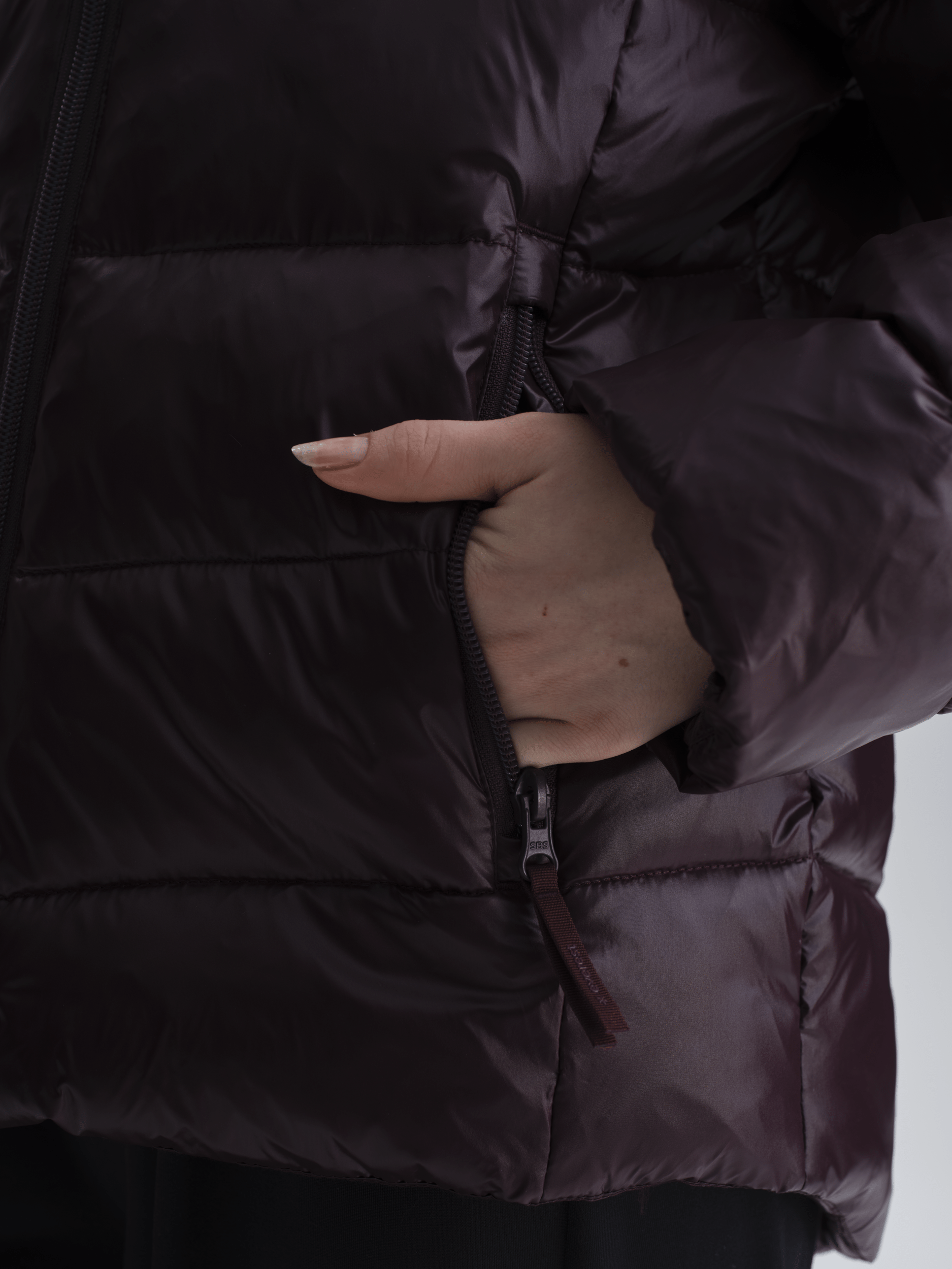 DEVI KURTKA CIEMNY BURGUND Everest Kurtka