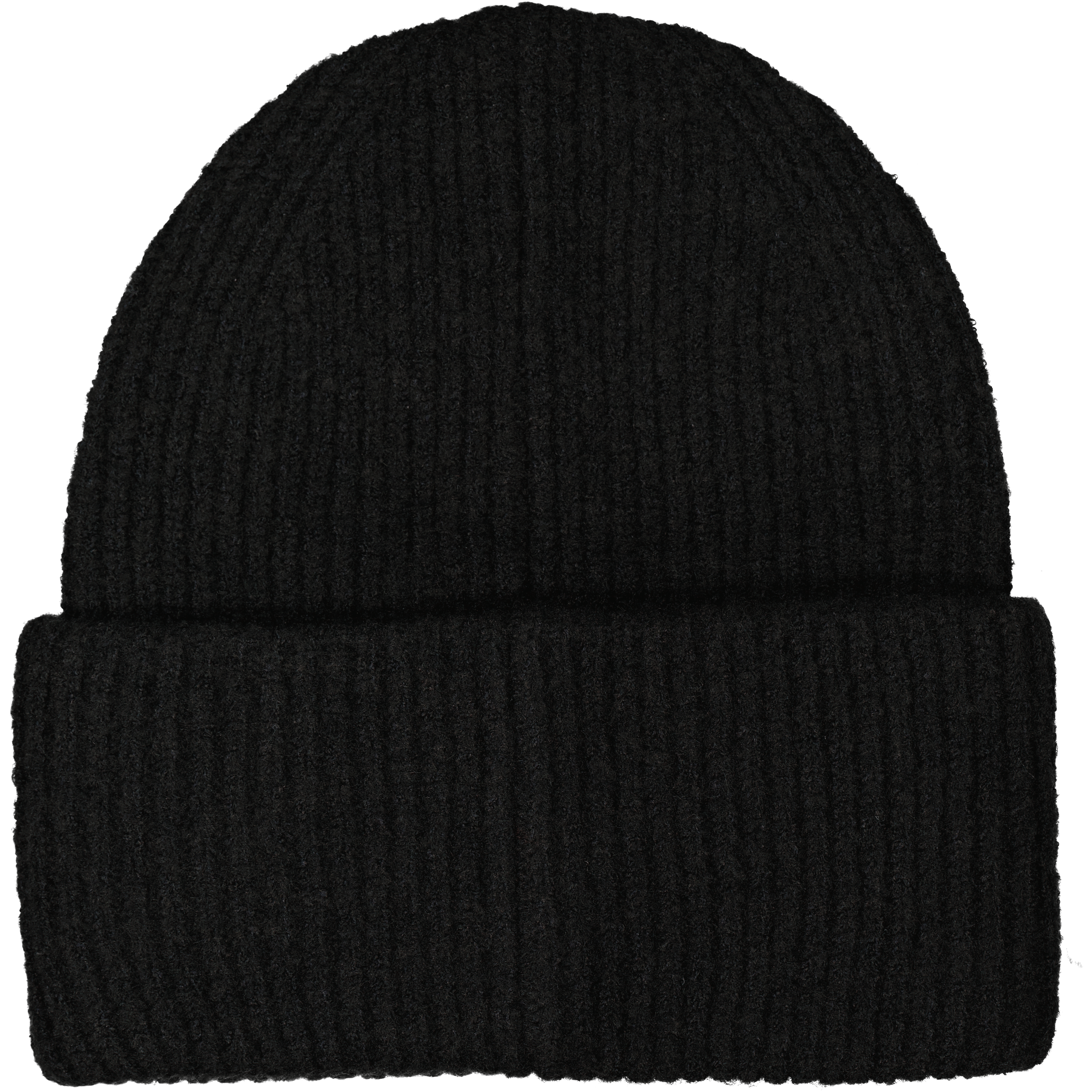 CIEPŁA CZAPKA Z NASZYWKĄ CZARNA Everest Czapka