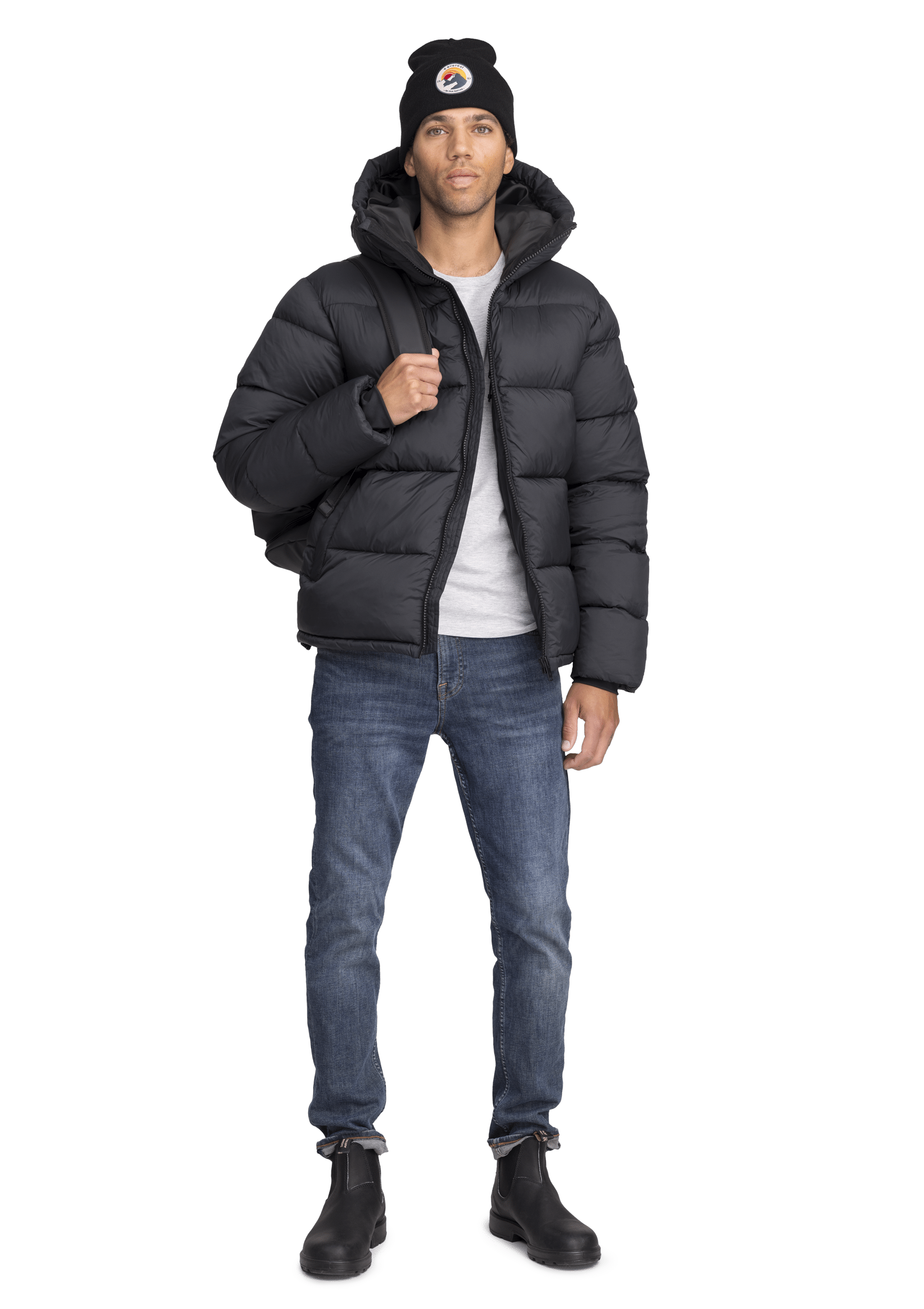 TETON KURTKA CZARNA Everest Kurtka ocieplana