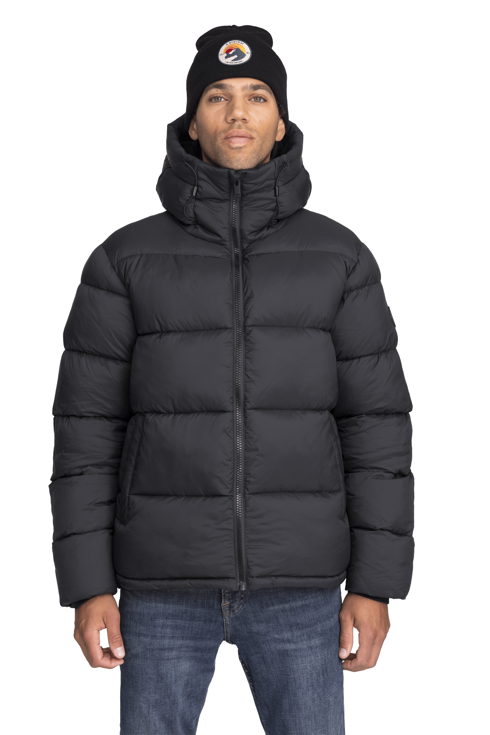 TETON JACKEN SCHWARZ Everest Gepolsterte Jacke