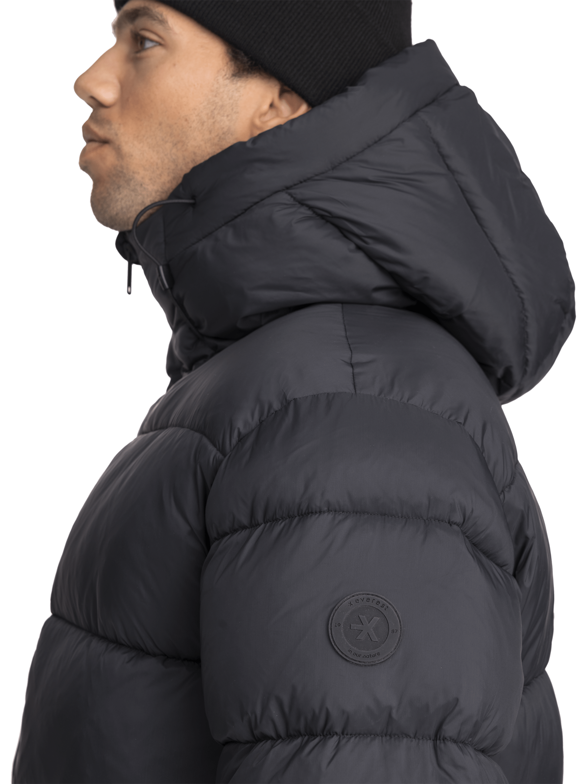 TETON JACKEN SCHWARZ Everest Gepolsterte Jacke