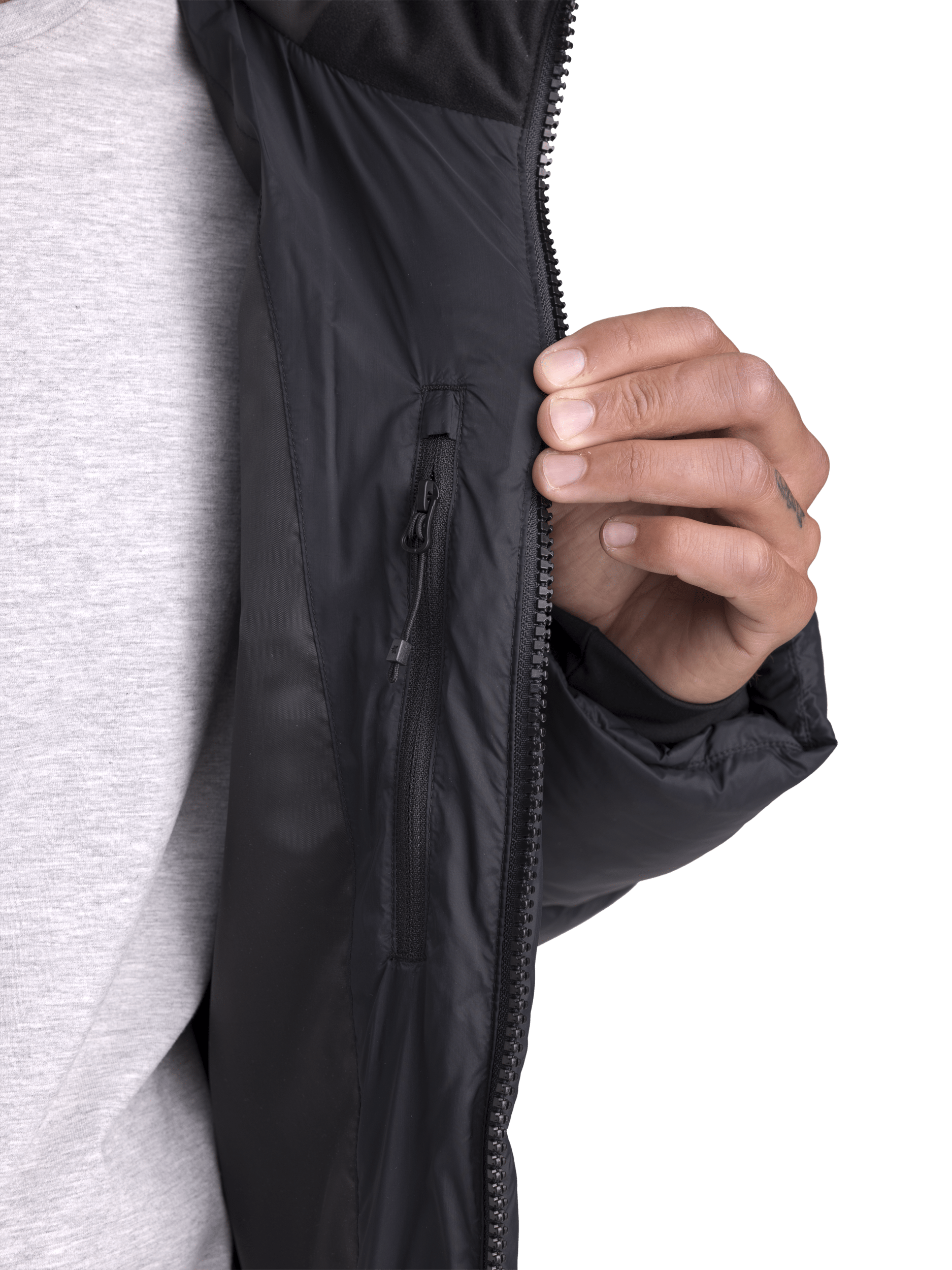 TETON JACKEN SCHWARZ Everest Gepolsterte Jacke