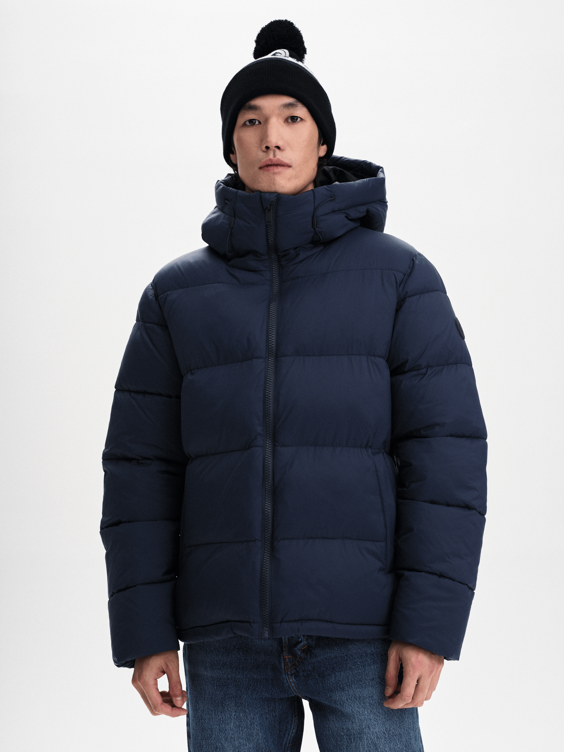 TETON JACKET NAVY Everest Padded Jacket
