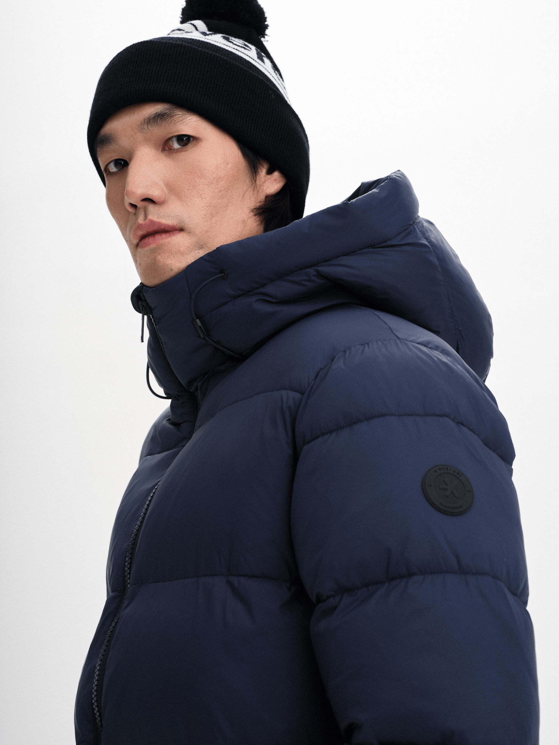 TETON JACKET NAVY Everest Padded Jacket