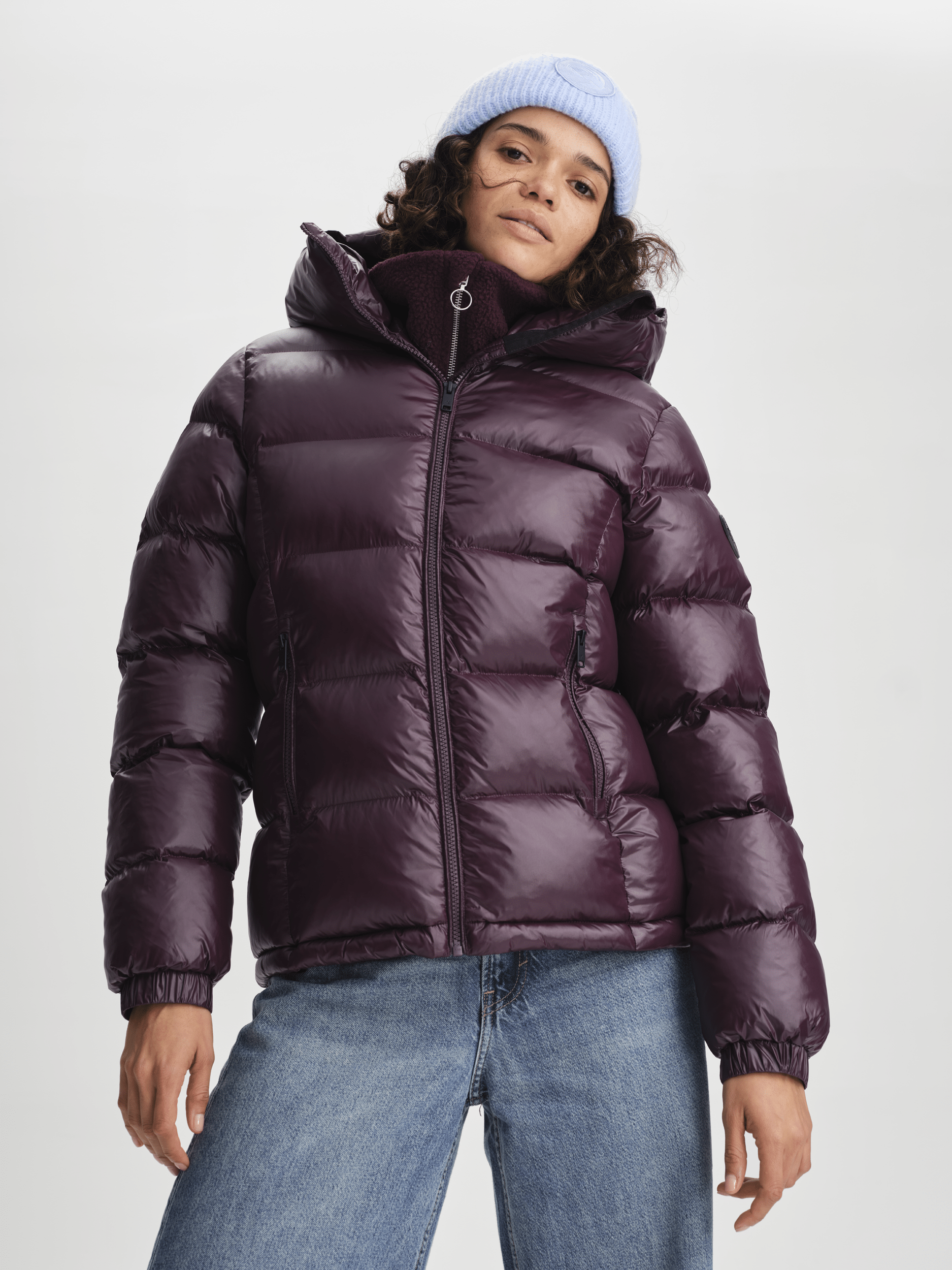 MINYA JACKET DARK BURGUNDY