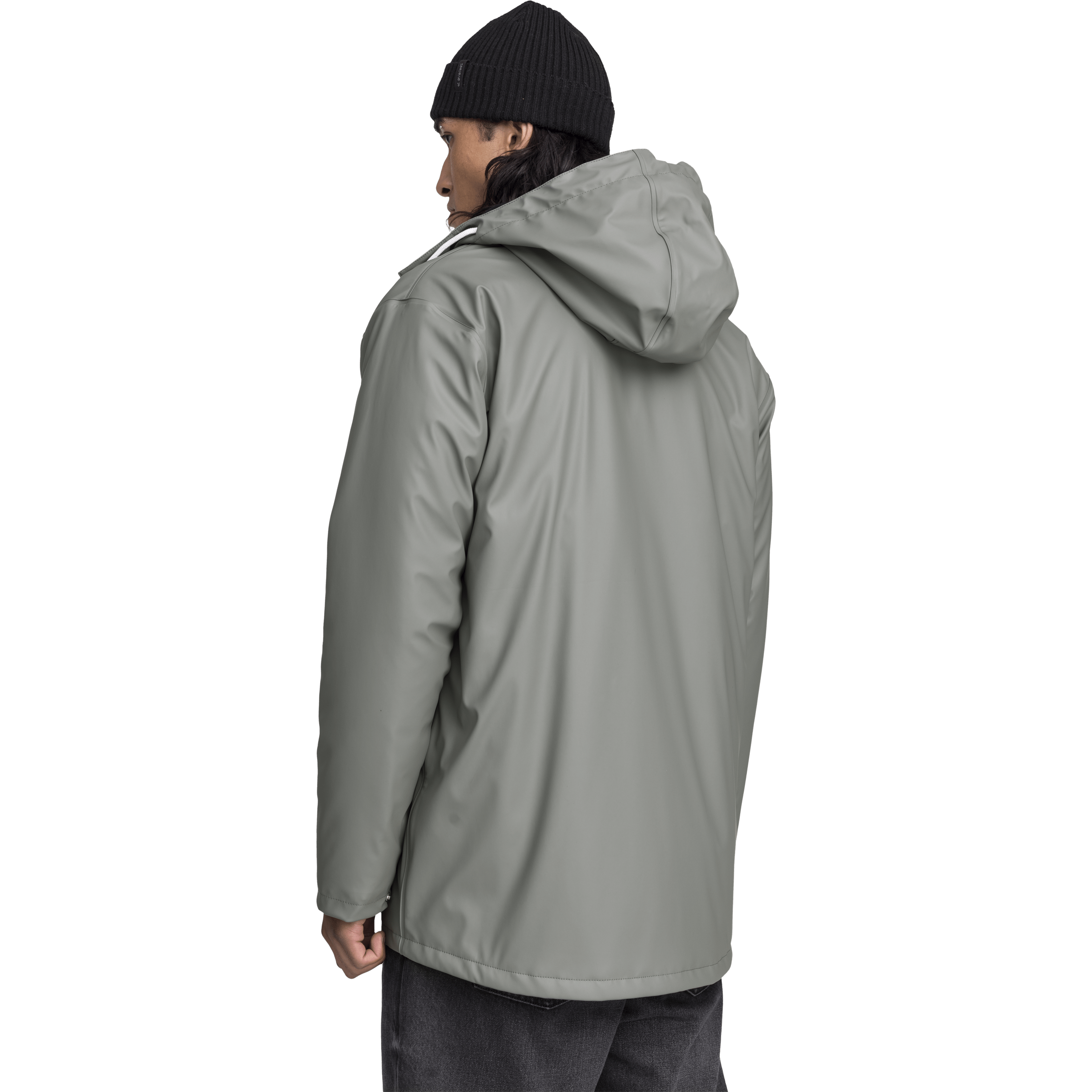 RAIN WARM COAT KHAKI GREY Everest All Weather Coat