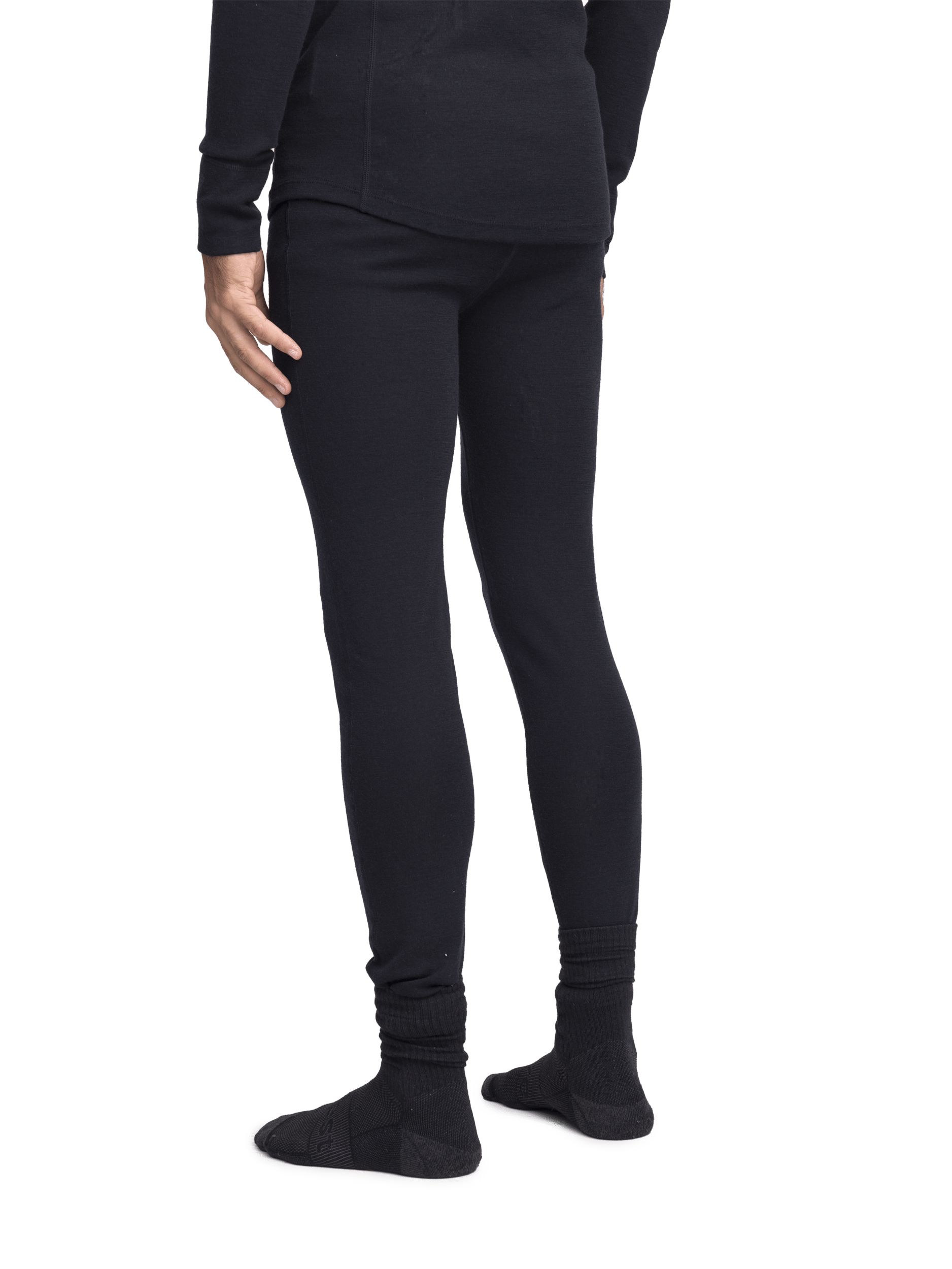 100 WOOL PNT CZARNY Everest Pierwsza warstwa wełniana