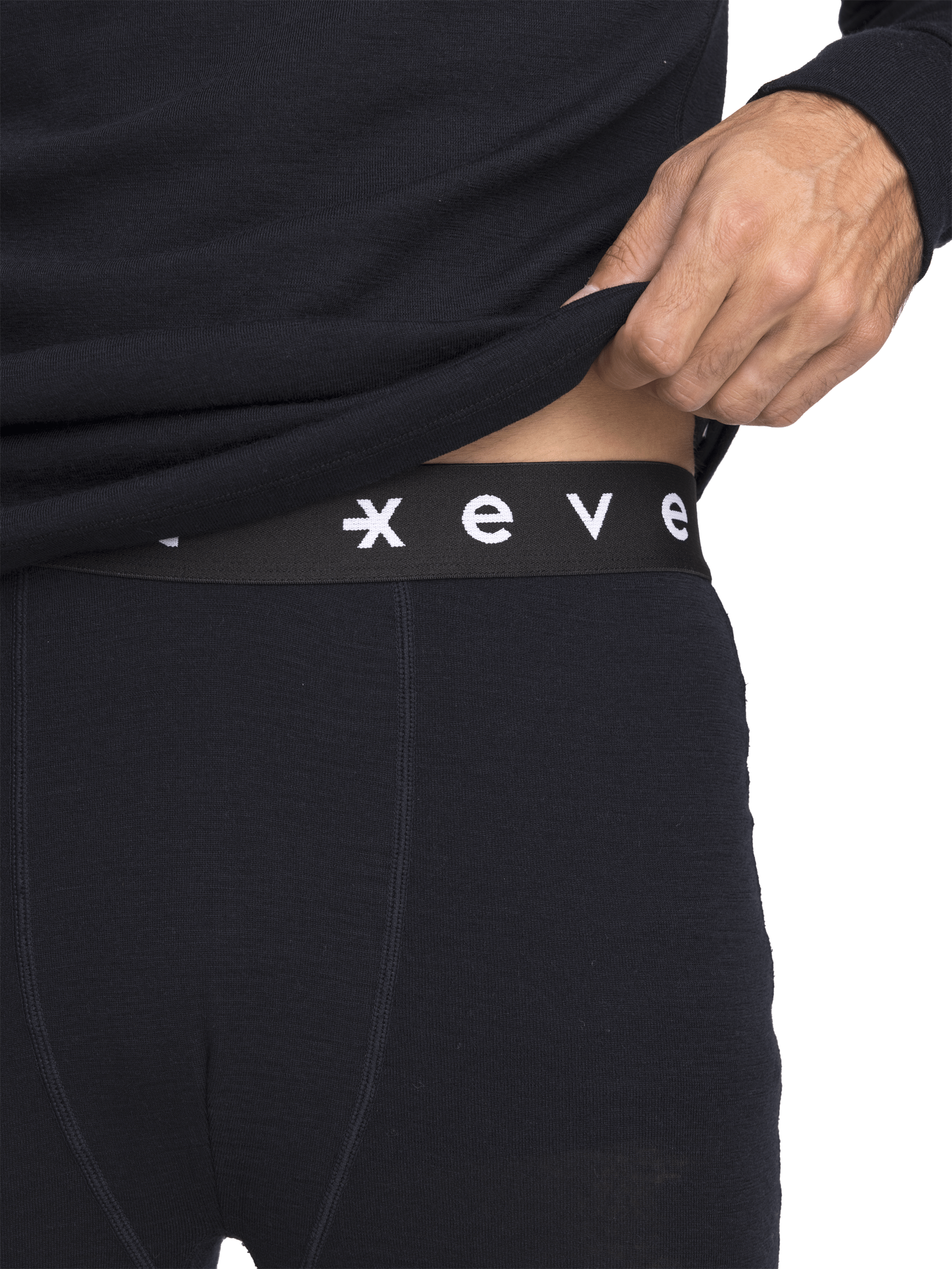 100 WOOL PNT CZARNY Everest Pierwsza warstwa wełniana