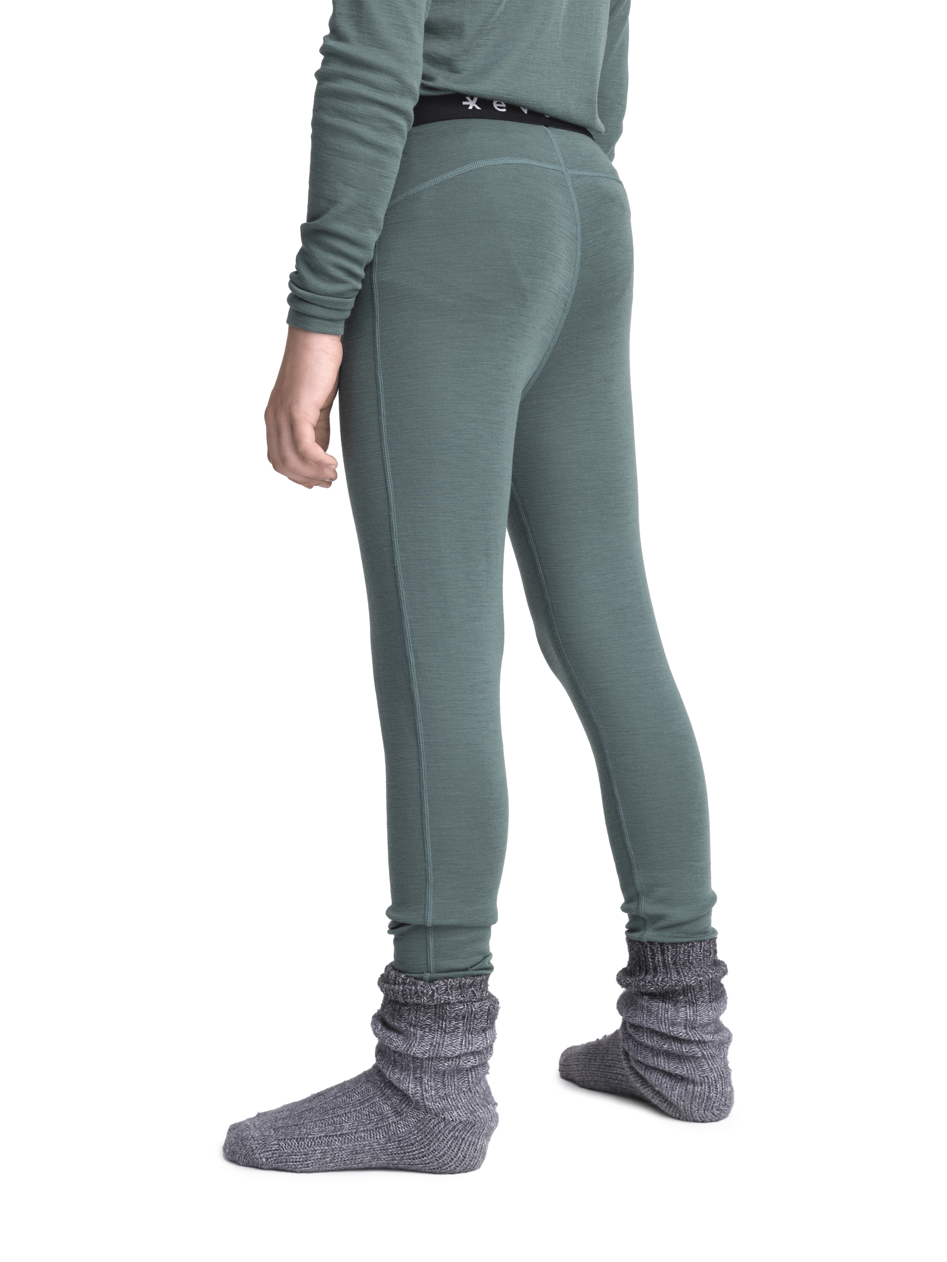 WOOL FIRST LAYER PANT KHAKI GREEN Everest First Layer Wool