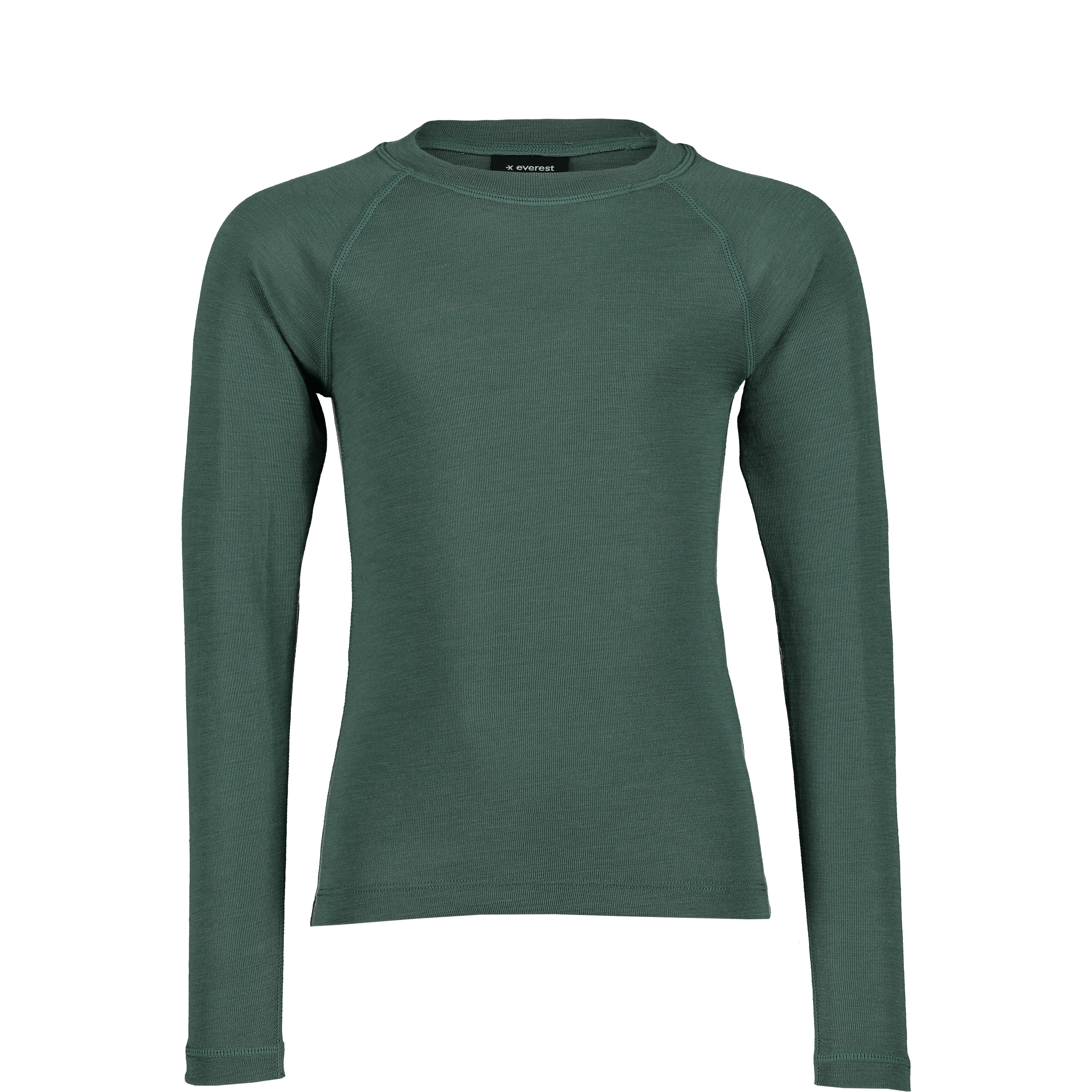 KOSZULKA Z WEŁNY PIERWSZA WARSTWA KHAKI ZIELONY Everest Pierwsza warstwa z wełny
