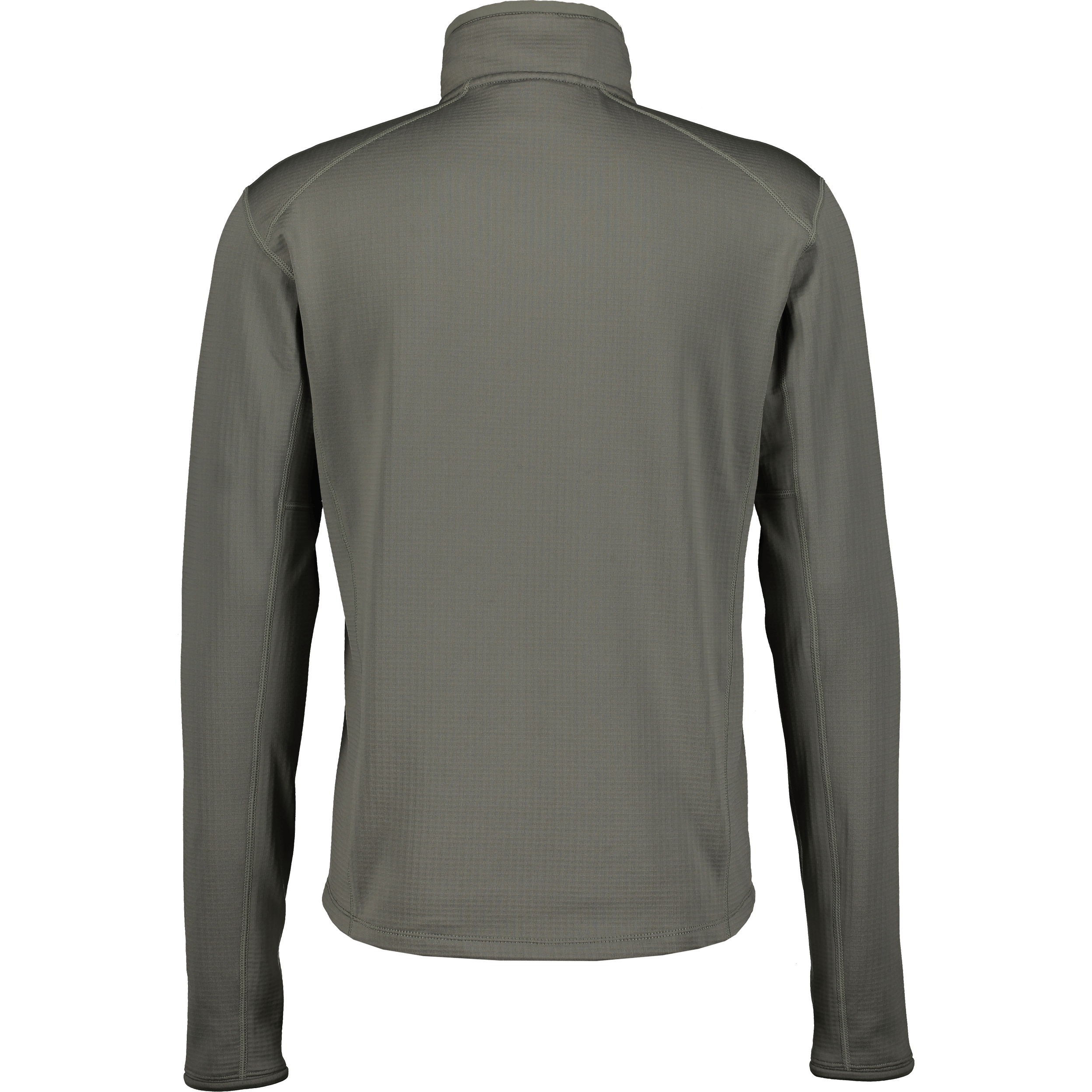 STRUKTURZOWANY SWETER Z ZAMKIEM DO POŁOWY W ZIELONYM KOLORZE Everest Druga warstwa z kapturem