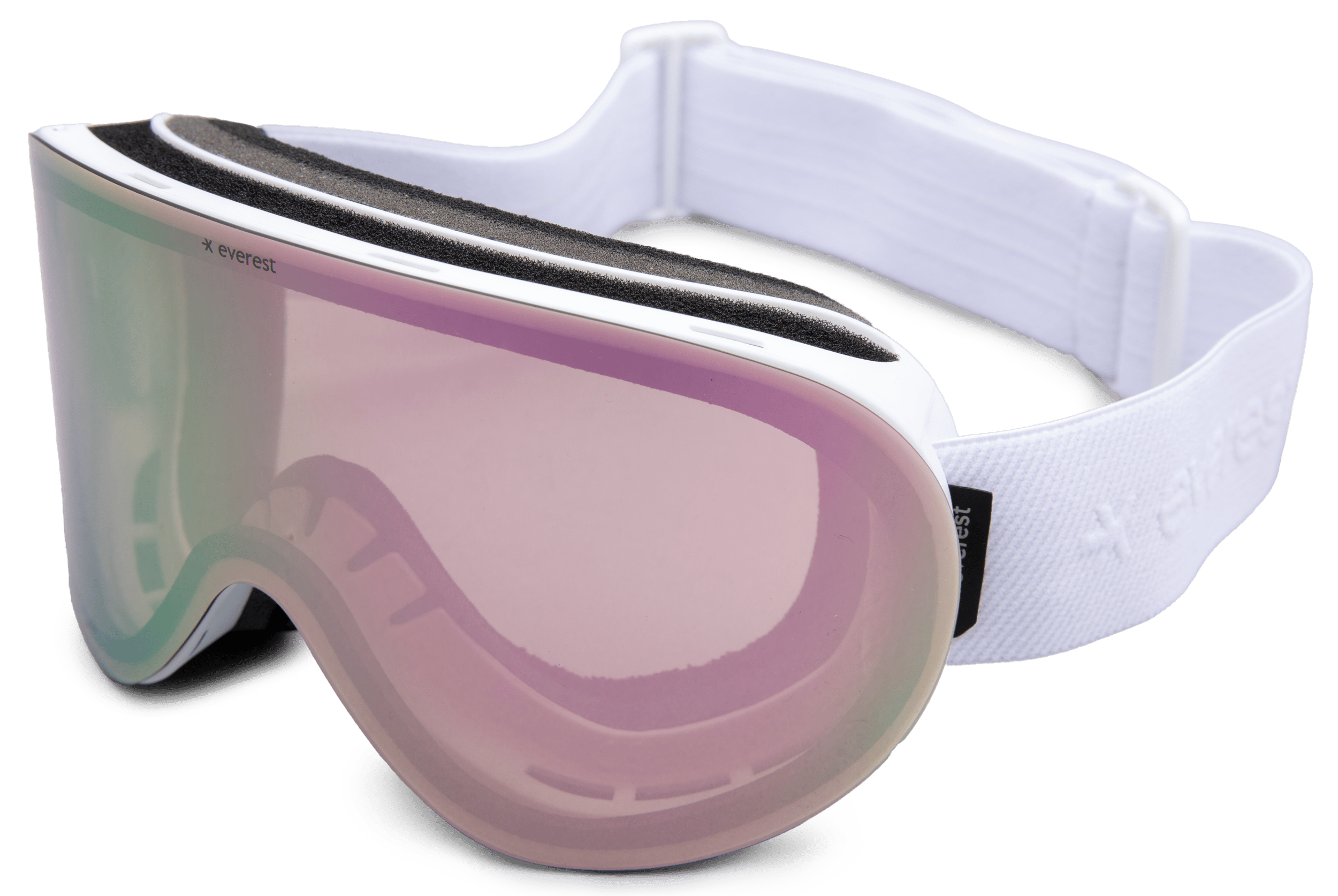 POWDER GOGGLE WHITE/PINK Everest Goggles