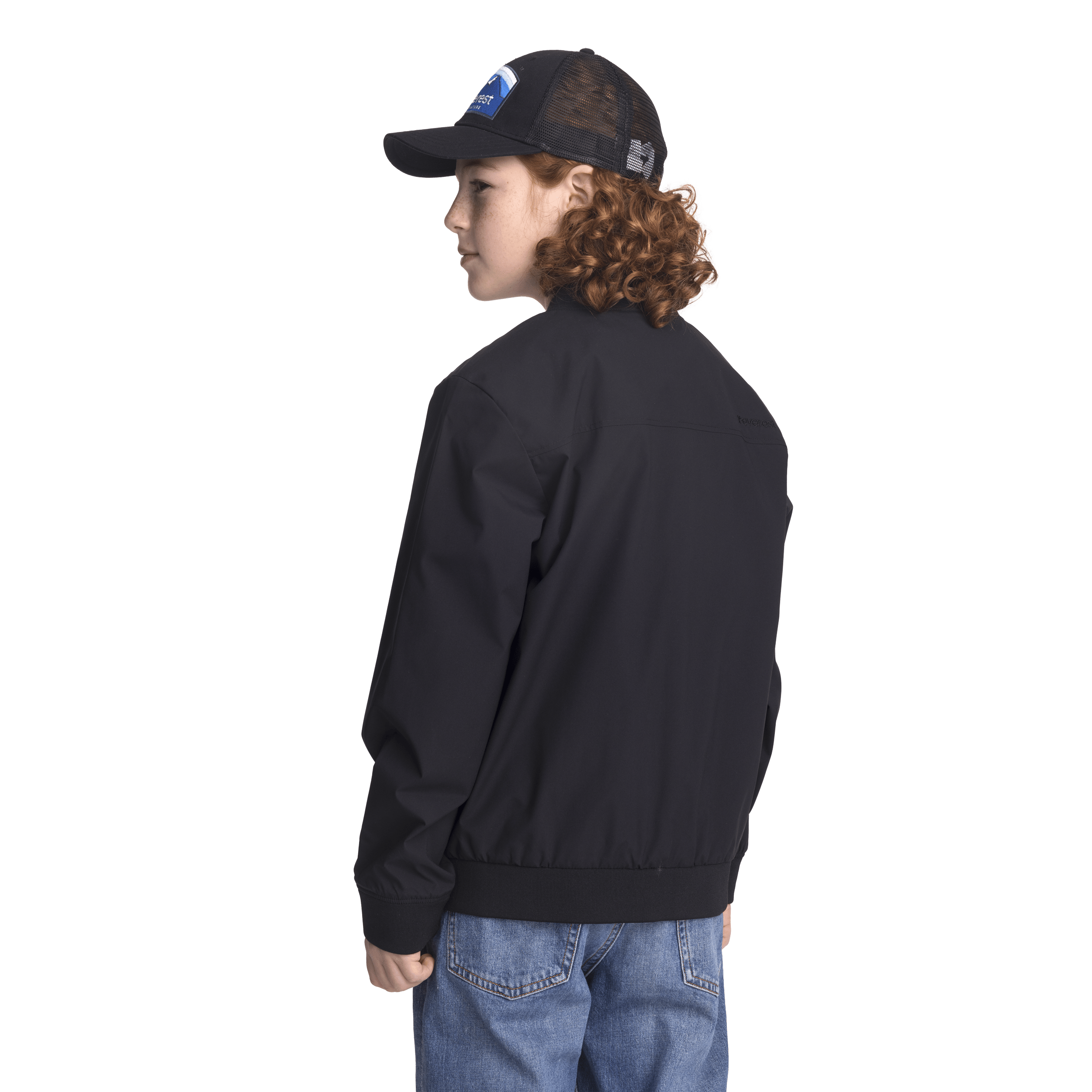 KURTKA NEBO BOMBER BLACK - JUNIOR Everest Kurtka na każdą pogodę