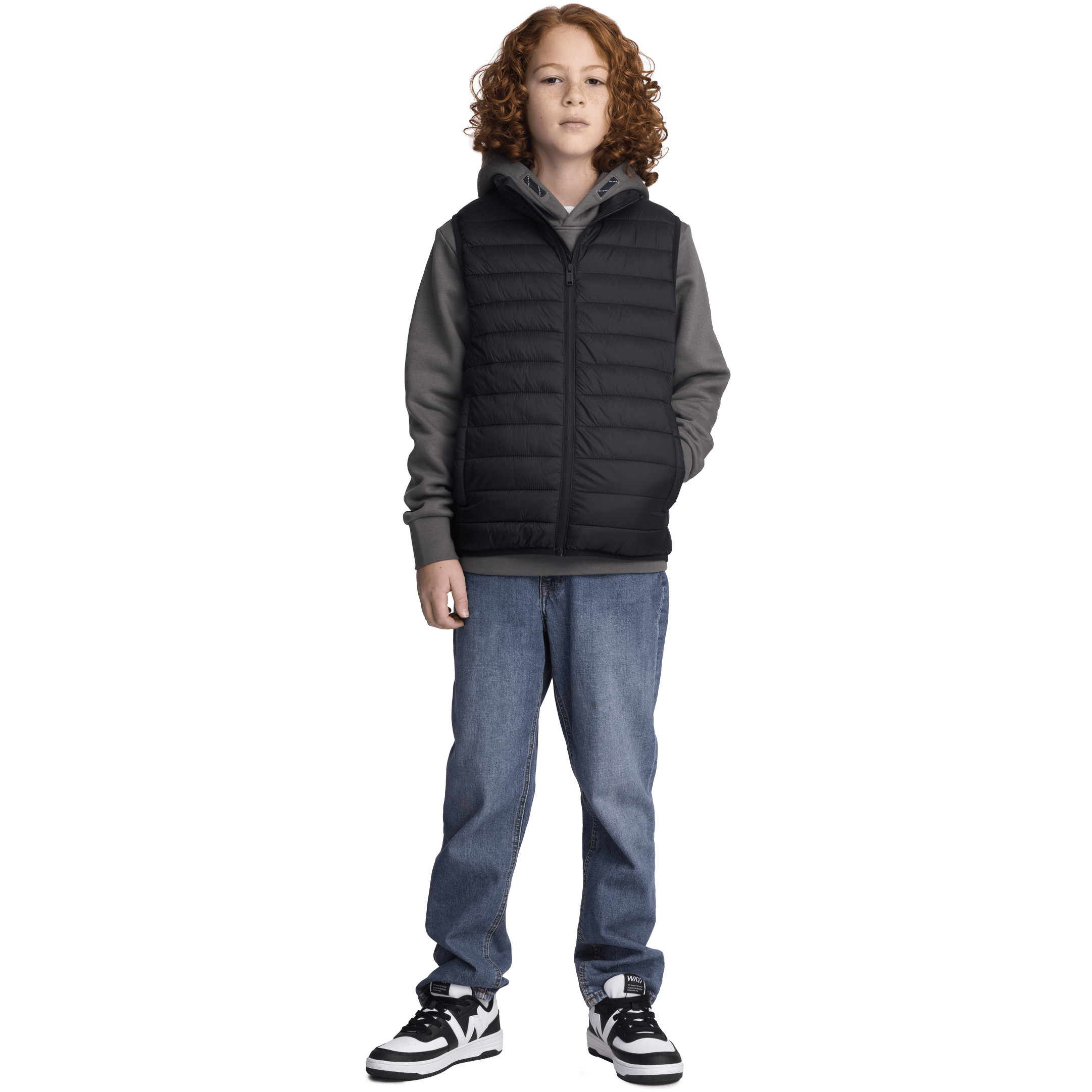 OMU LINER VEST BLACK JUNIOR Everest Padded Vest