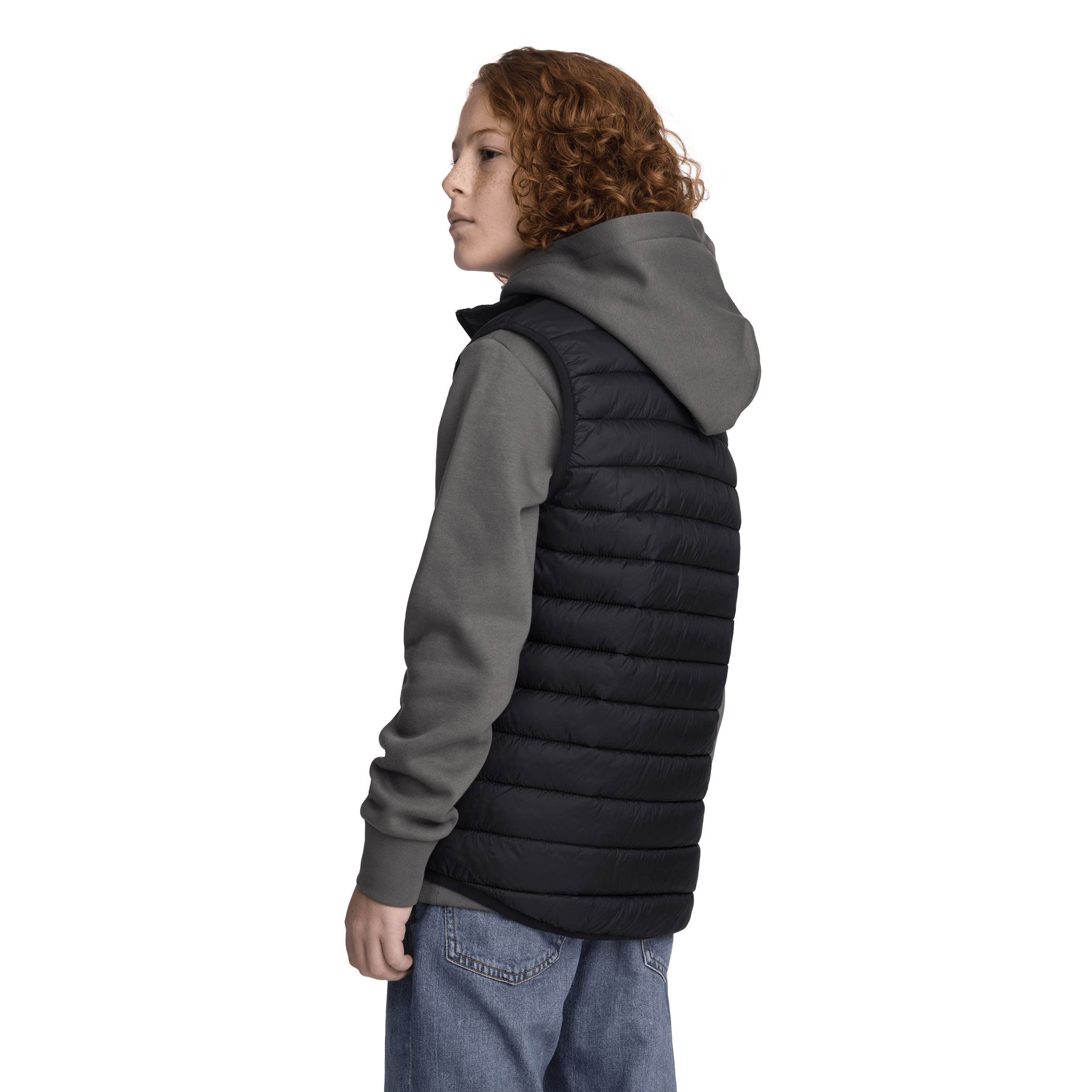 OMU LINER VEST BLACK JUNIOR Everest Padded Vest