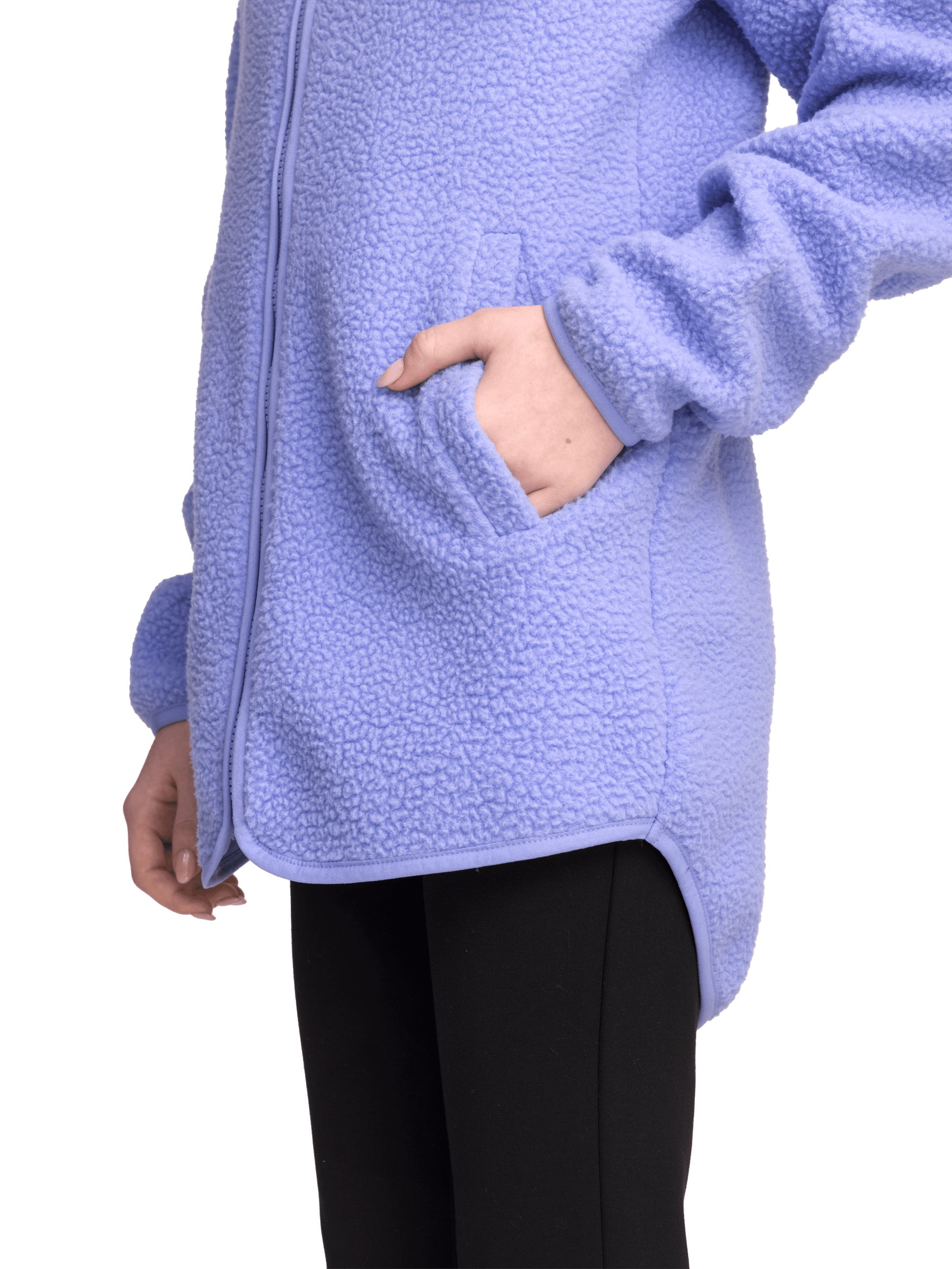 PILE LONG SHIRT LIGHT LAVENDEL JUNIOR Everest Pile Fleece