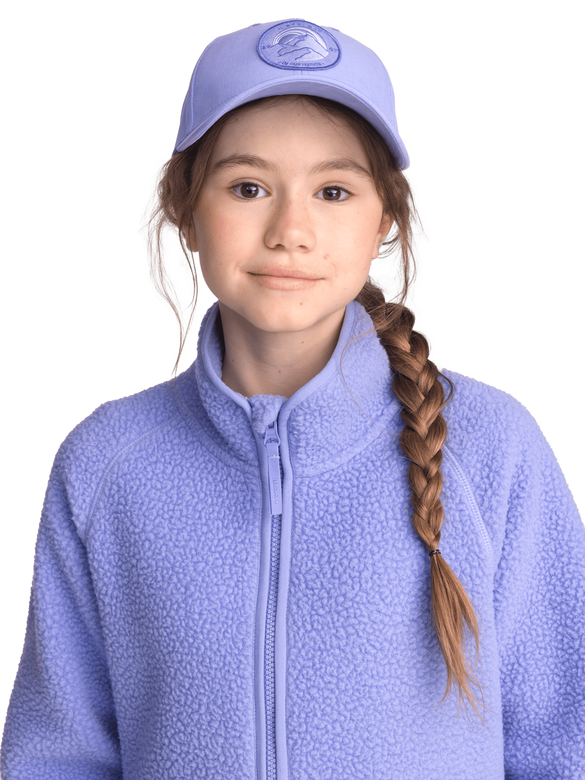 PILE LONG SHIRT LIGHT LAVENDEL JUNIOR Everest Pile Fleece