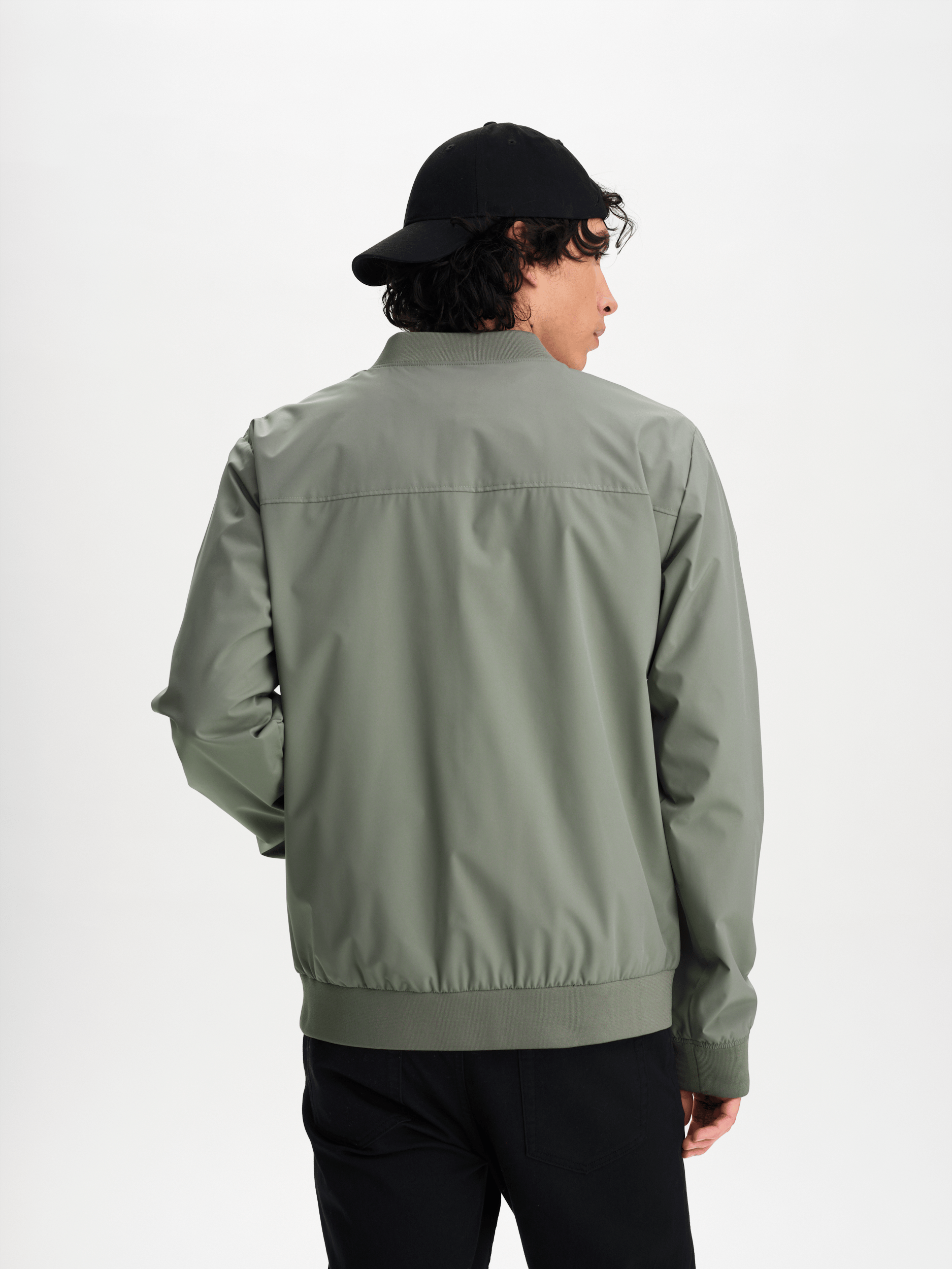 NEBO BOMBER JACKET - KHAKI GREY Everest Kurtka All Weather