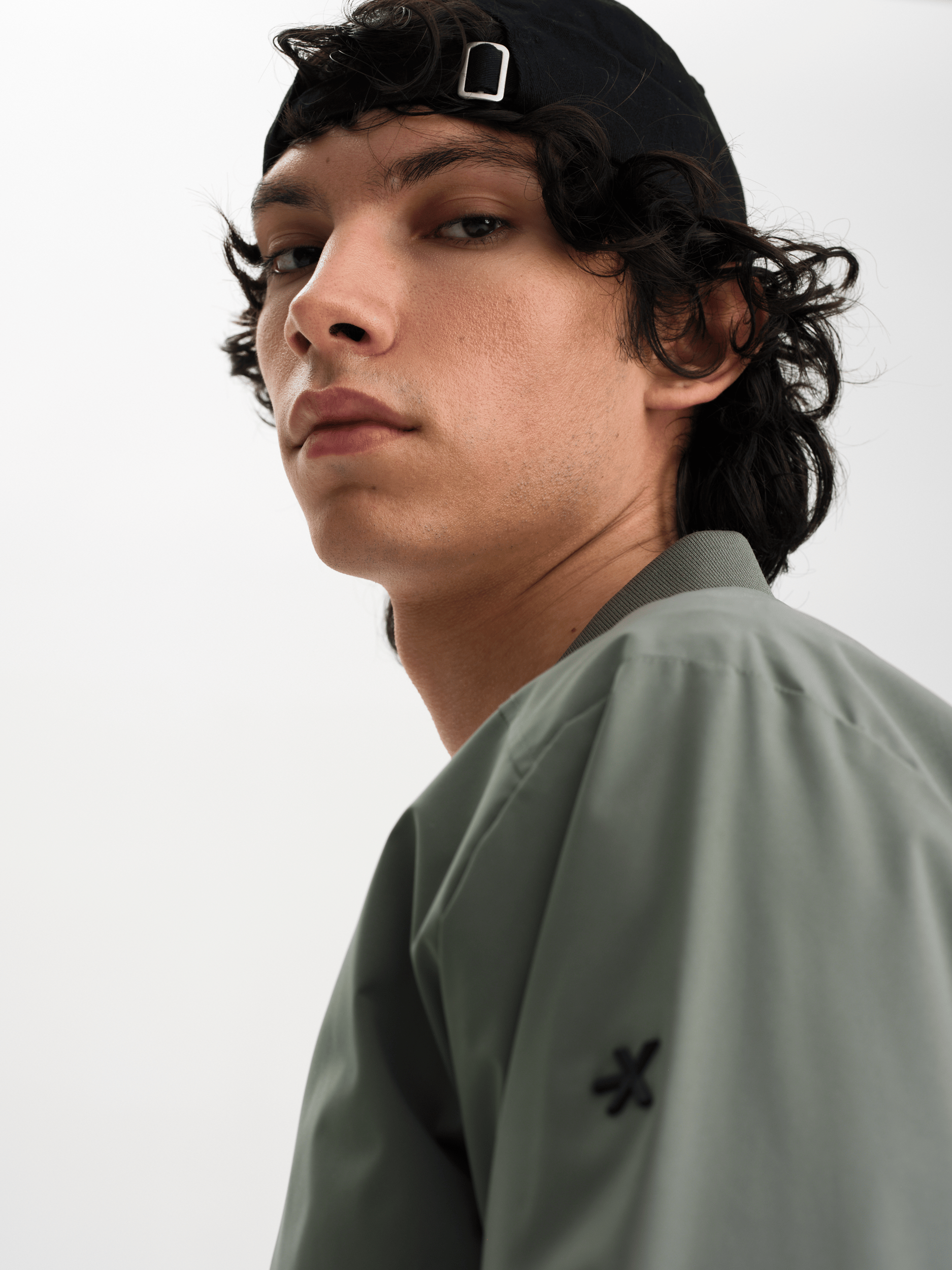 NEBO BOMBER JACKET - KHAKI GREY Everest Kurtka All Weather