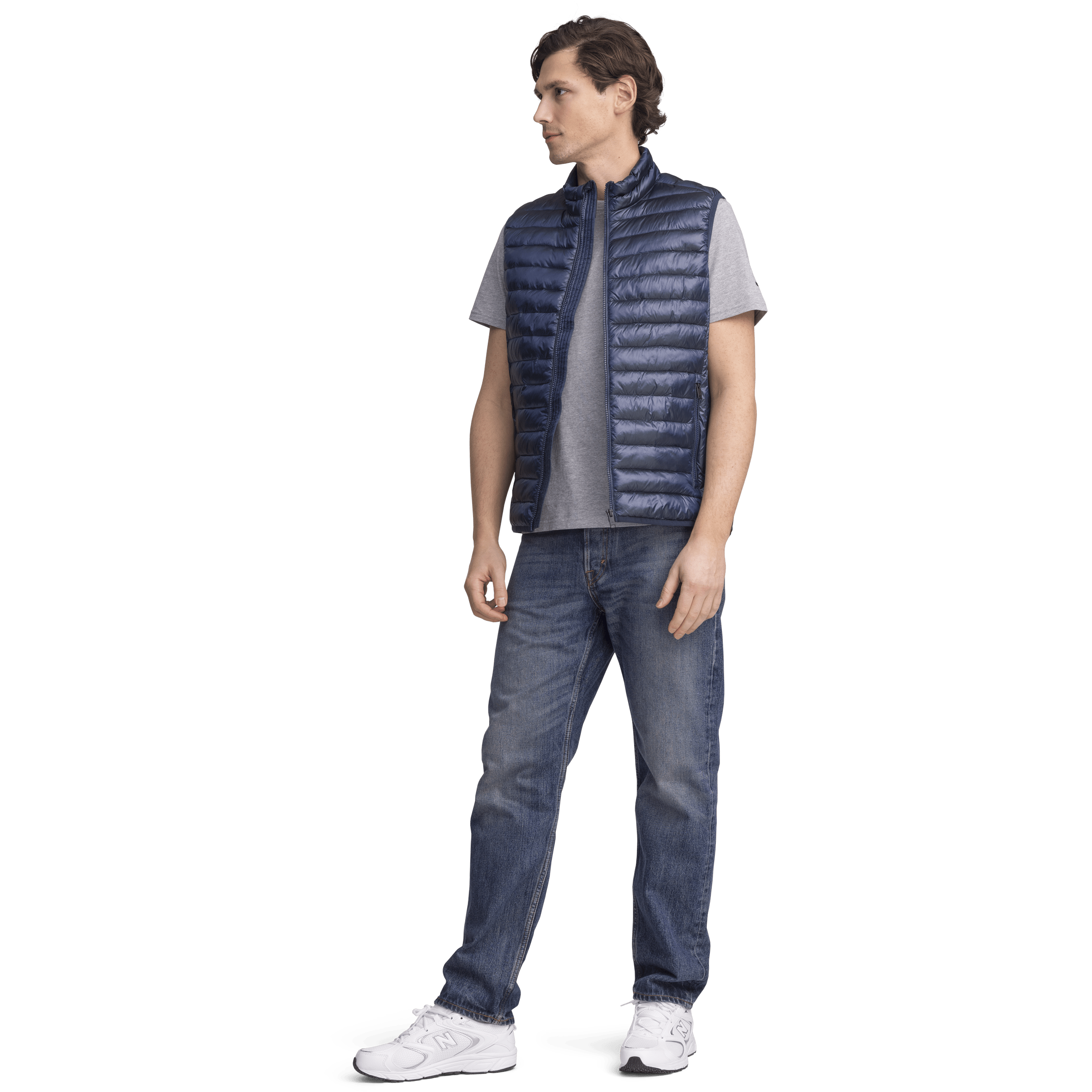 PRIEL LINER WESTE MARINEBLAU Everest Gepolsterte Weste