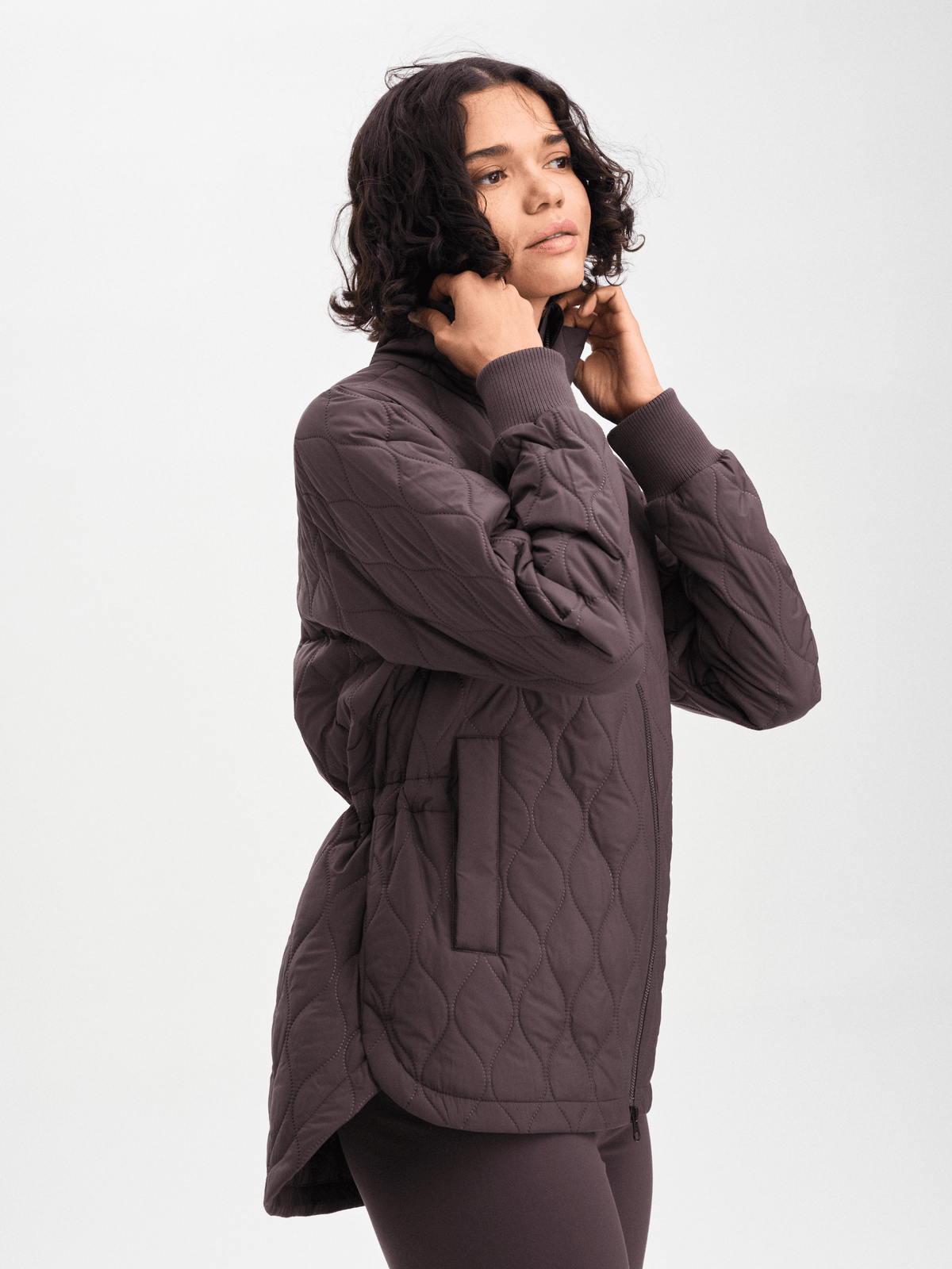 EMORY QUILT JACKET PLUM SLATE Everest Jacket