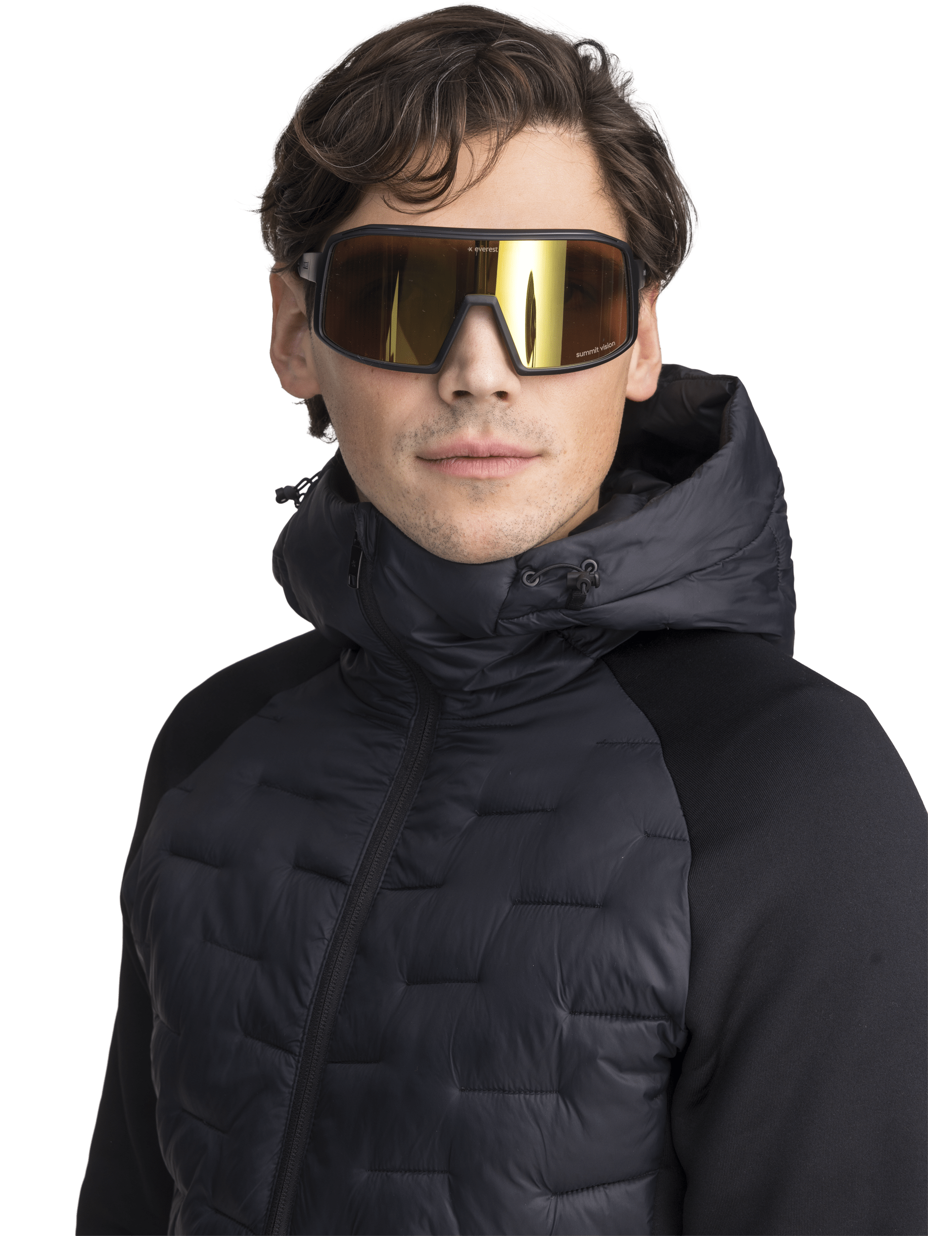 HYBRID HOOD JACKET SCHWARZ Everest Jacke
