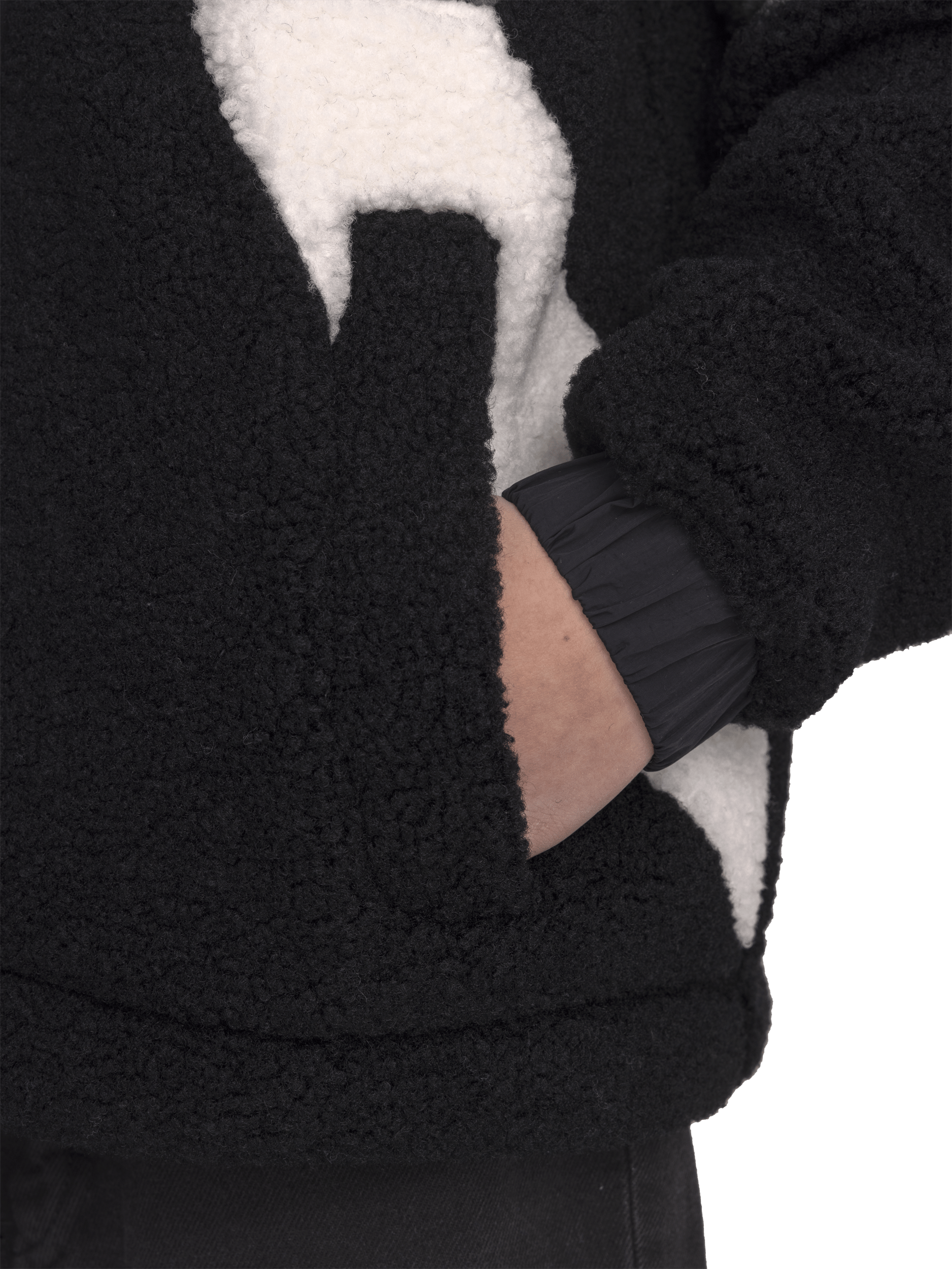 NEEL PILE JACKET GRÜN FOREST - JUNIOR Everest Pile-Fleece