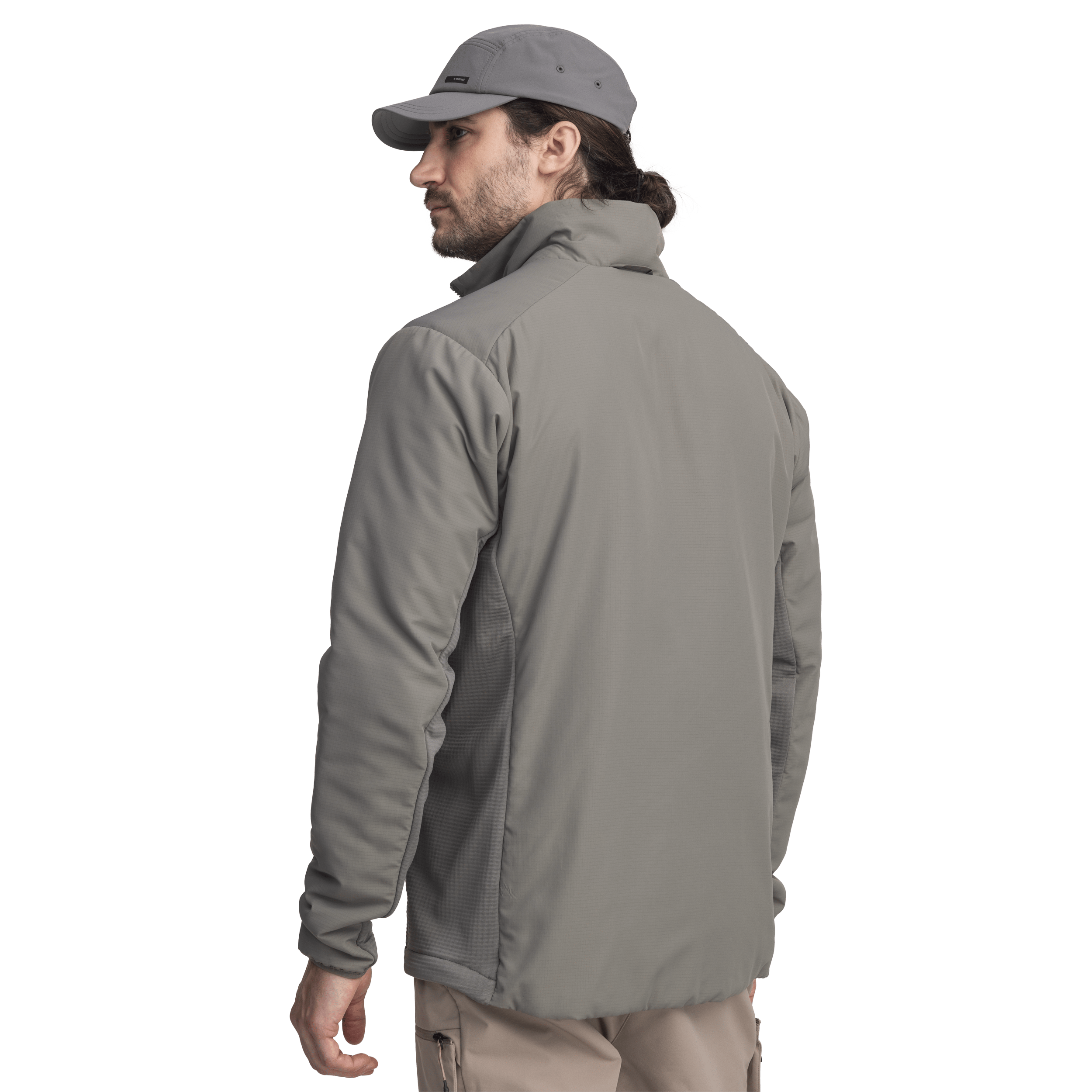 KURTKA VENTURE HYBRID KHAKI SZARY MĘSKA Everest Kurtka