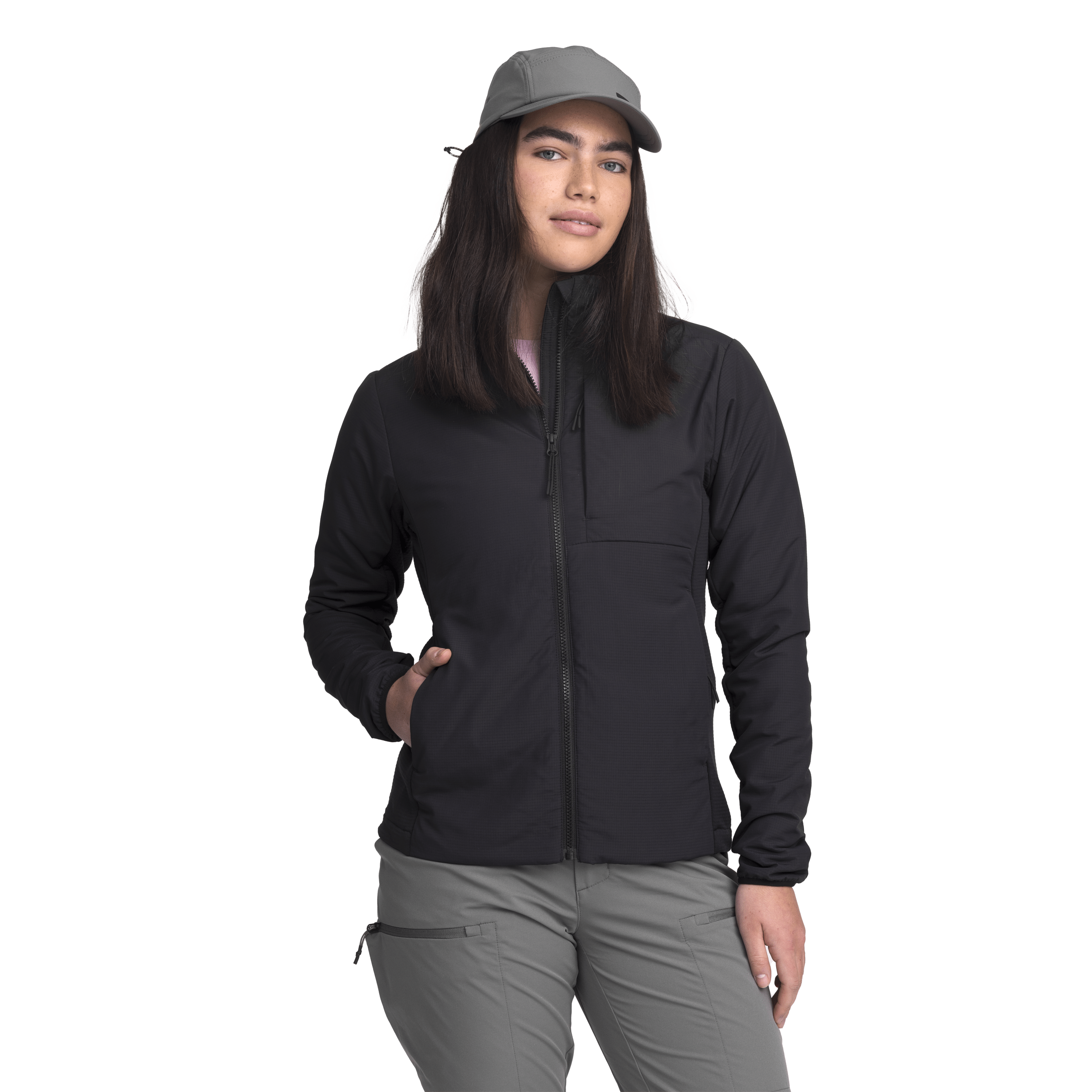 VENTURE HYBRID JACKE SCHWARZ Damen Everest Jacke