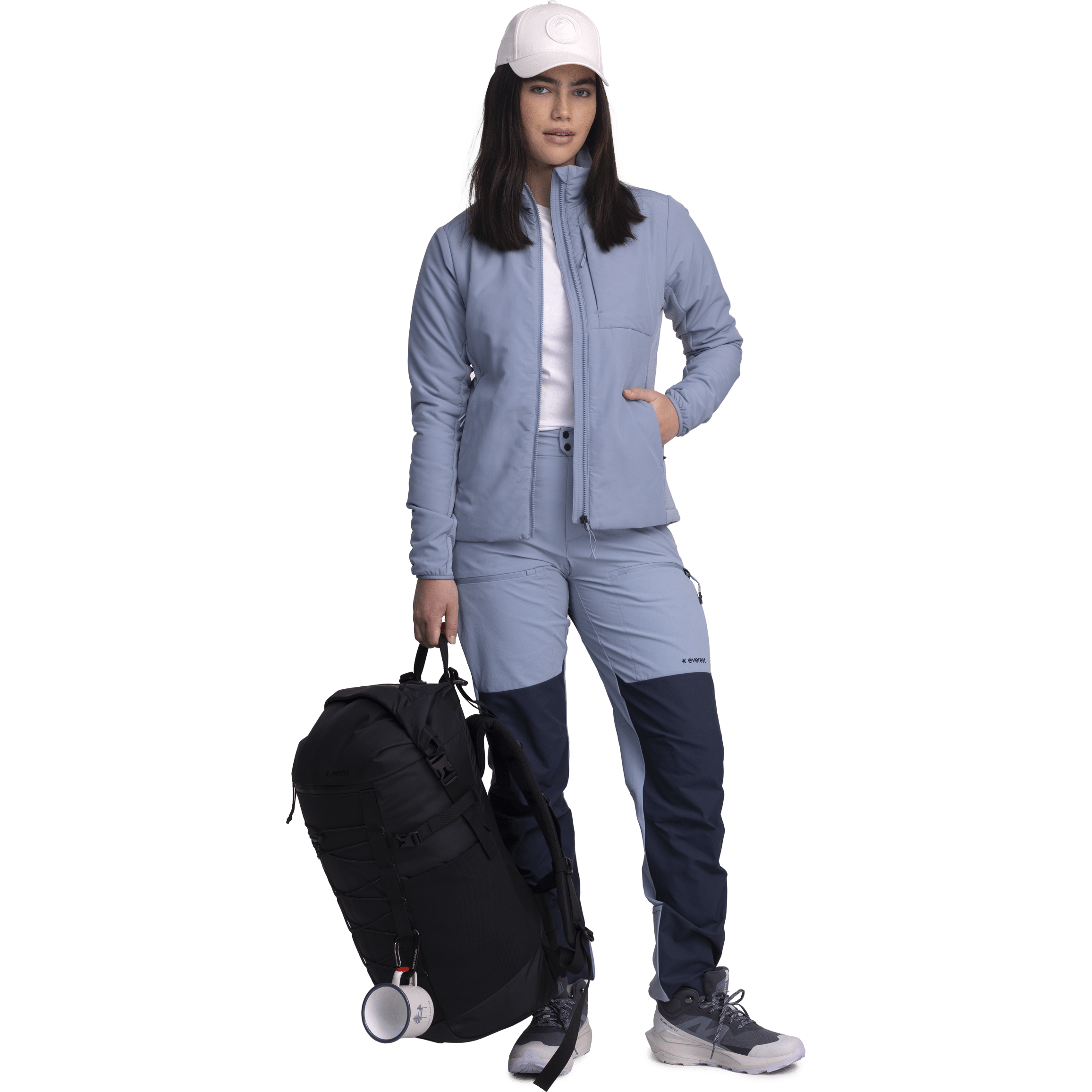 HIKE SPODNIE BLUE FOG DLA KOBIET Everest Spodnie outdoorowe