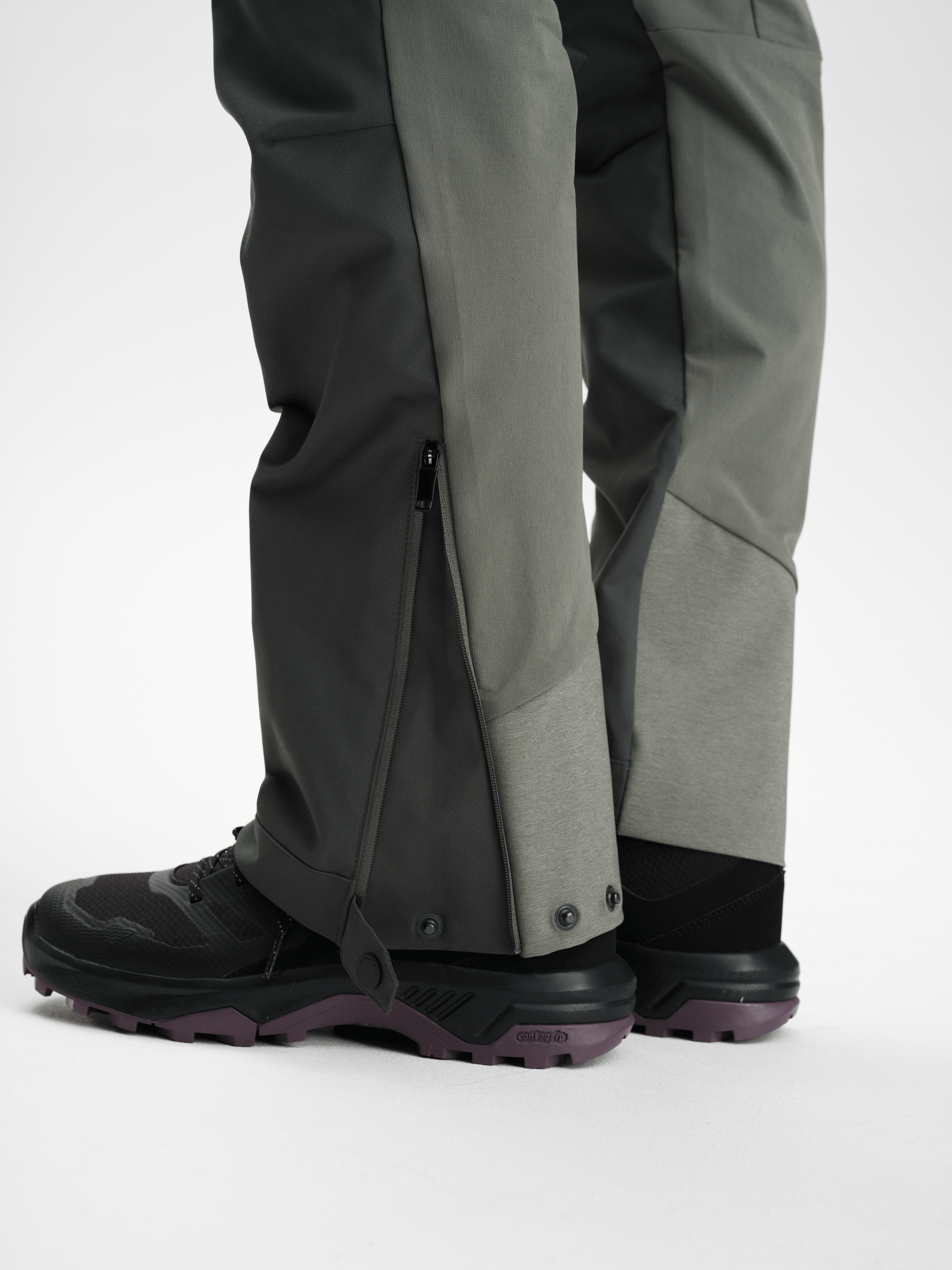 HIKE HOSE KHAKI GRAU Damen Everest Outdoor-Hose