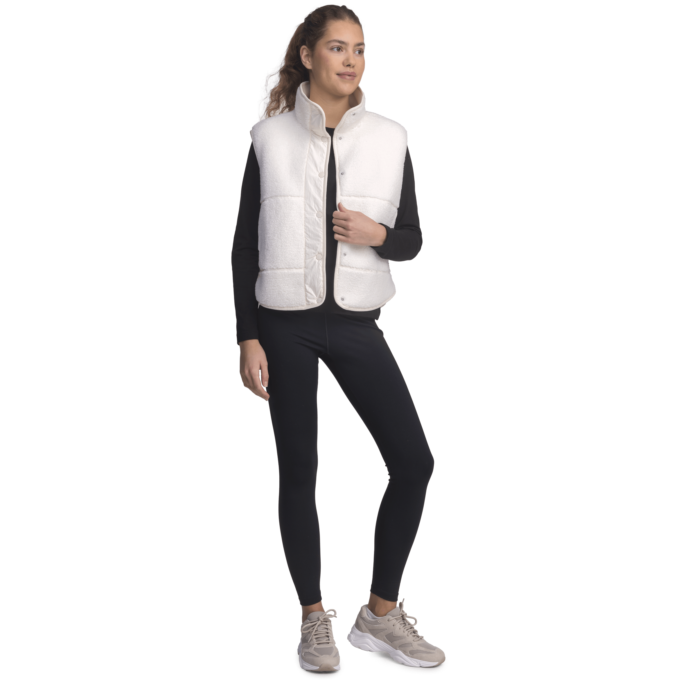 HAYDEN FLEECEWESTE OFF WHITE DAMEN Everest Fleeceweste