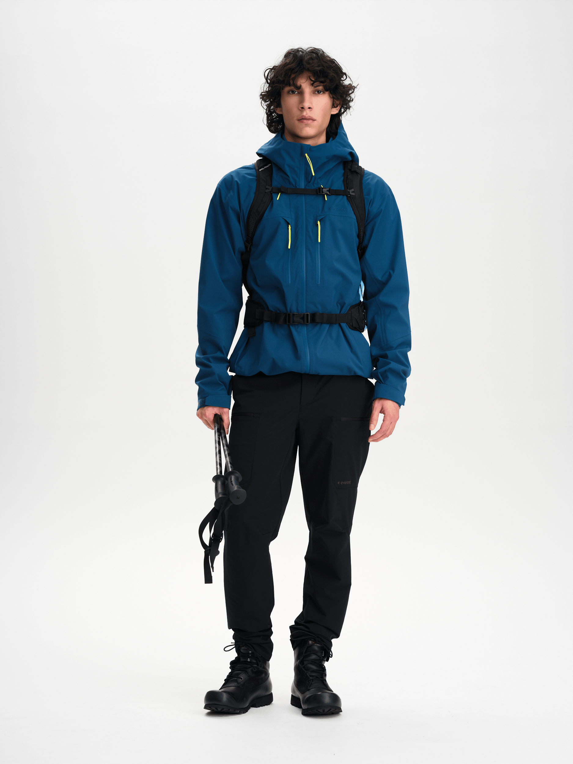 VENTURE 3-Lagen-Shelljacke - Ice Cave Blue Everest Shelljacke