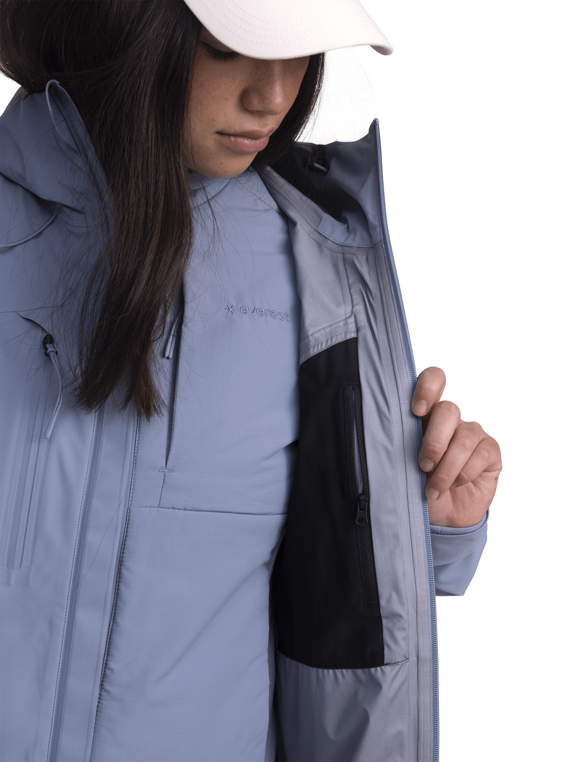 VENTURE 3L SHELL JACKET BLUE FOG Everest Shell Jacket