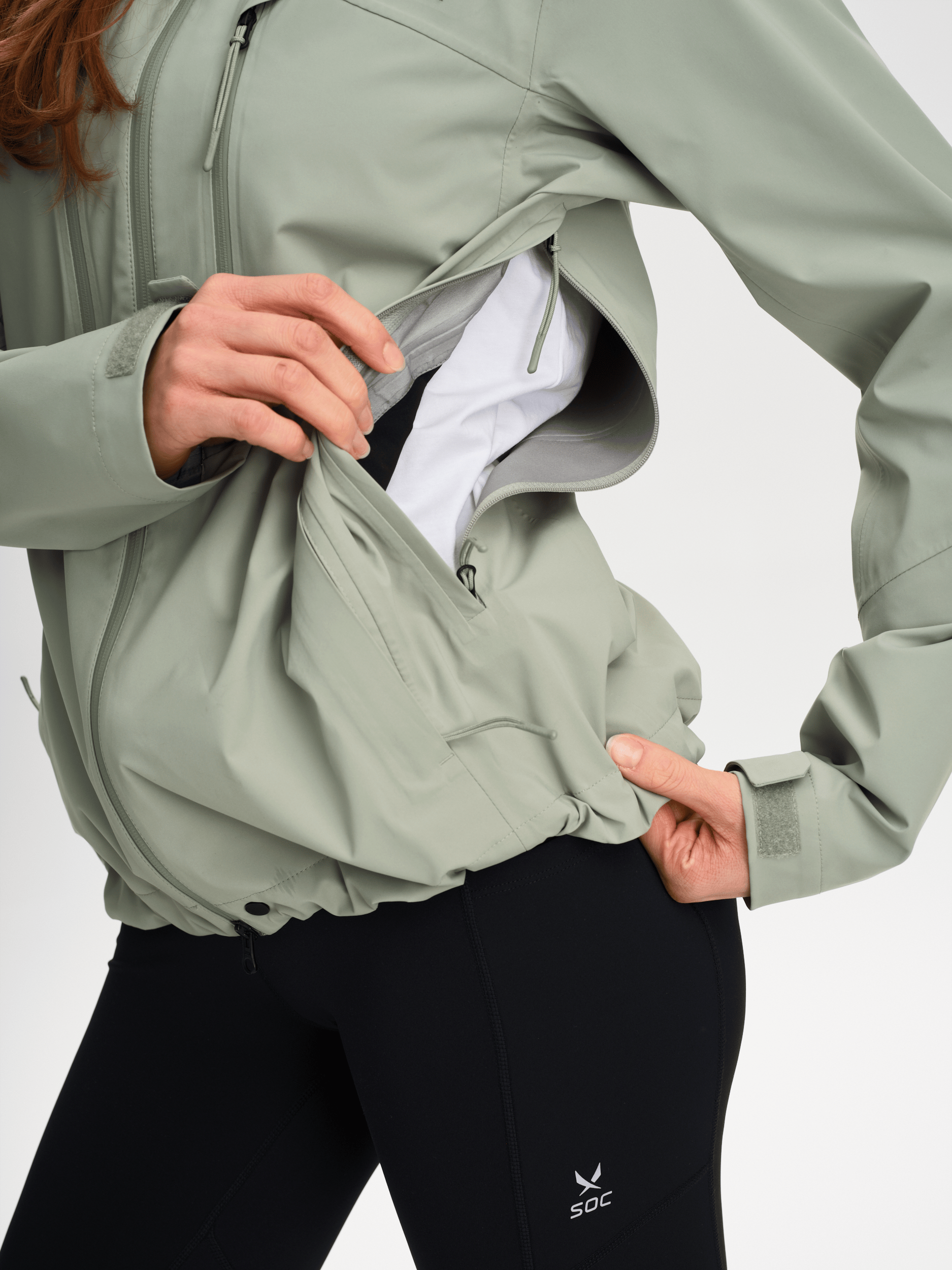 VENTURE 3L SHELLJACKE SAGE MIST Everest Shell Jacket