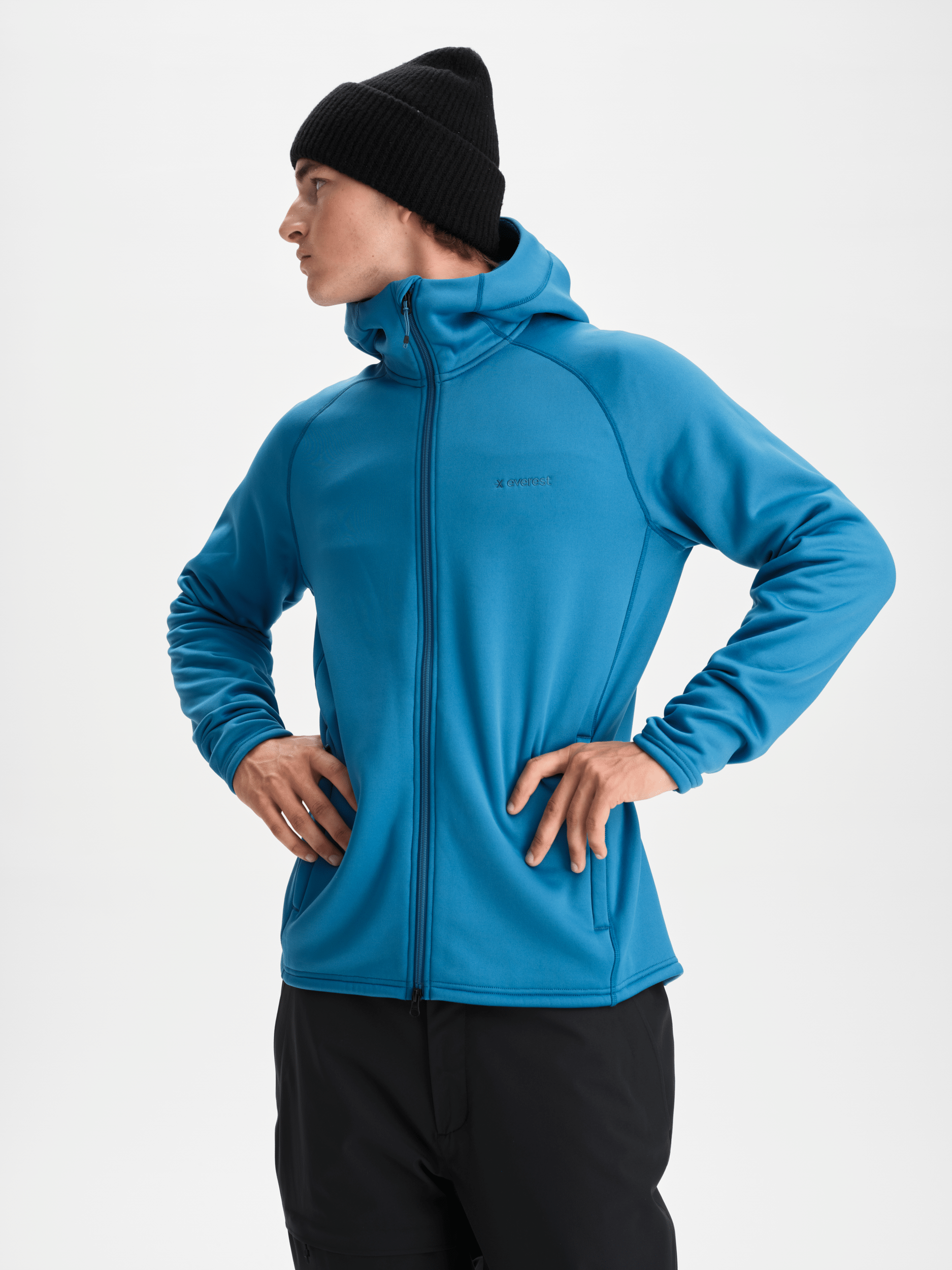 STRETCH HOOD GLACIER BLUE Everest Kaptur drugiej warstwy