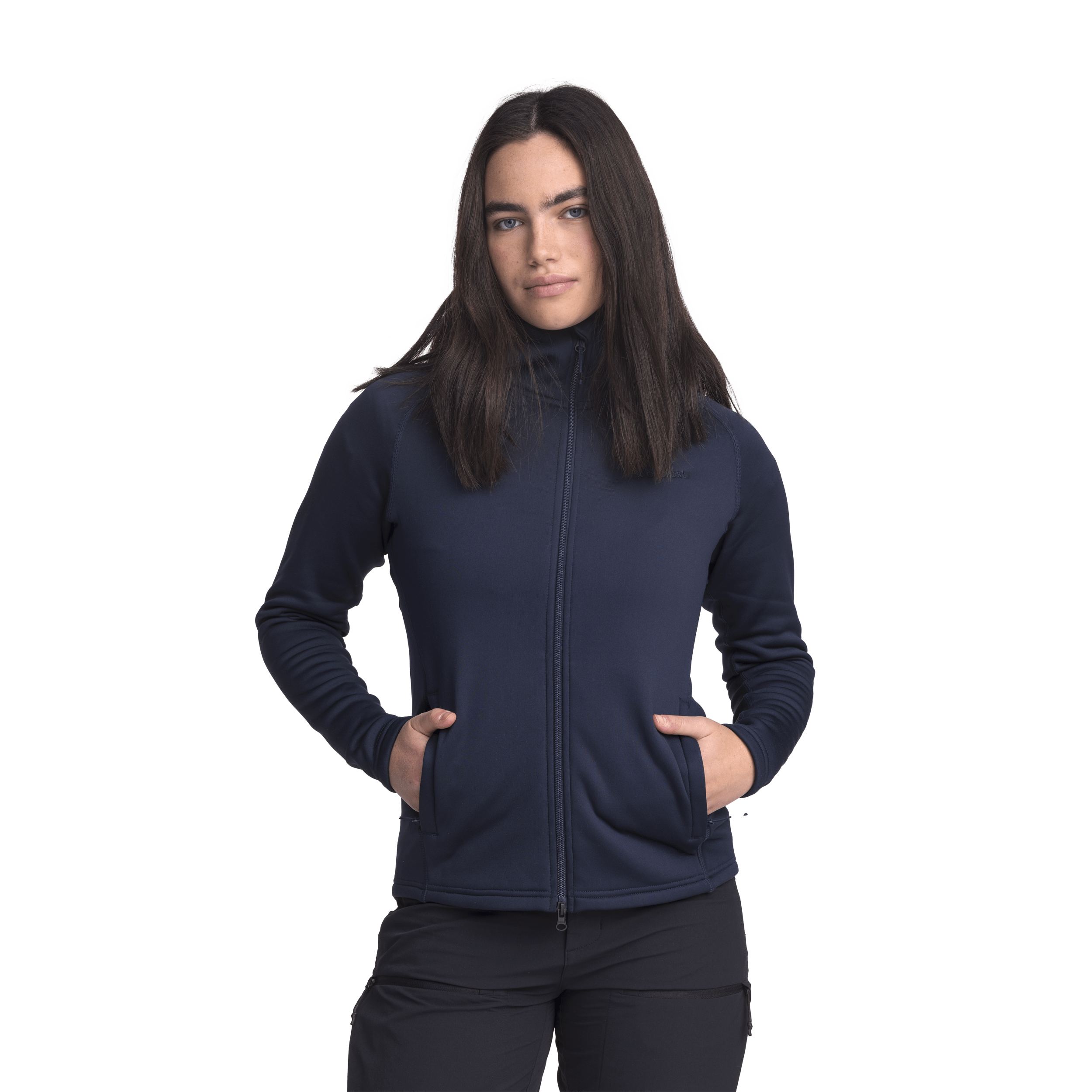 Stretch-Hood Navy Everest Zweite Lage