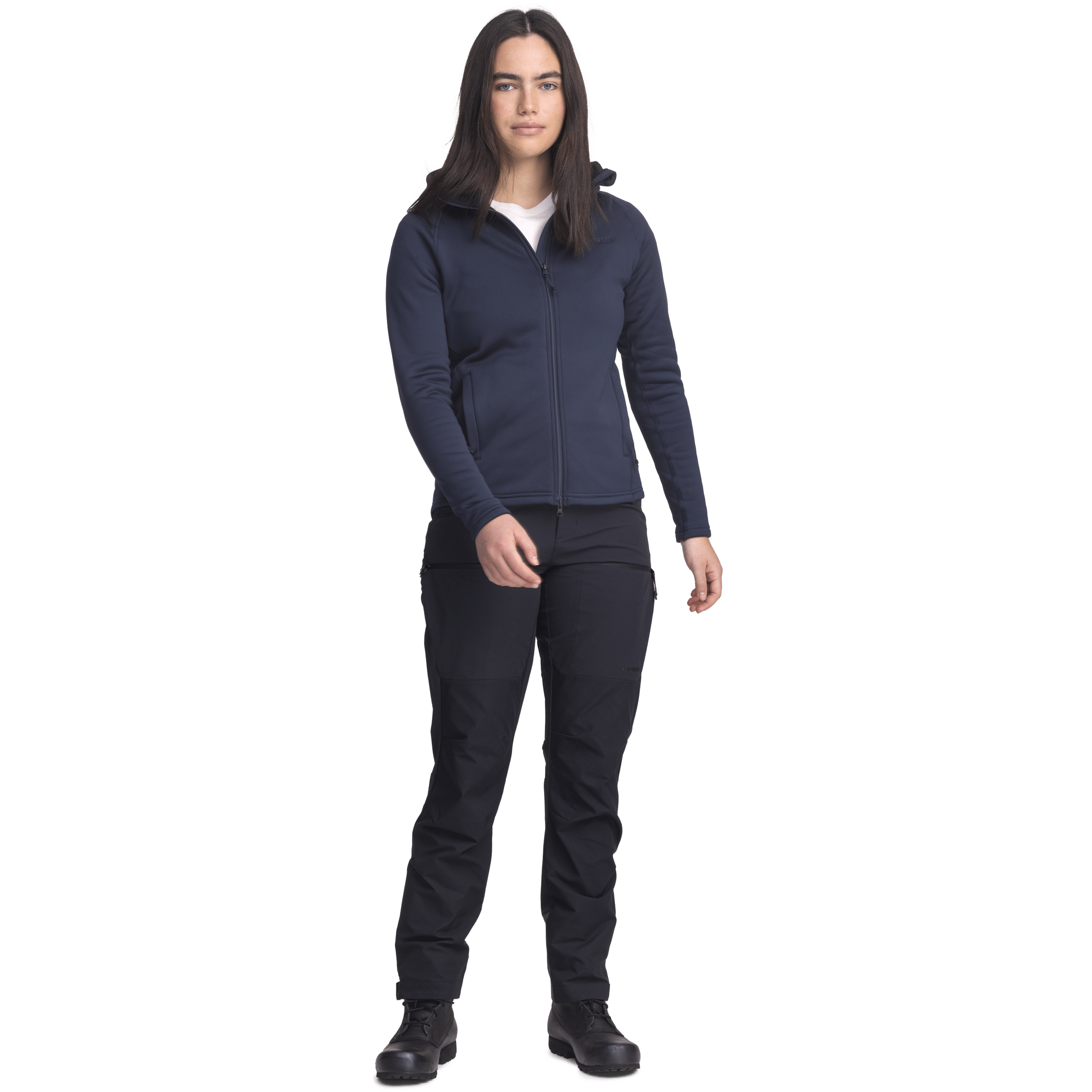 Stretch-Hood Navy Everest Zweite Lage