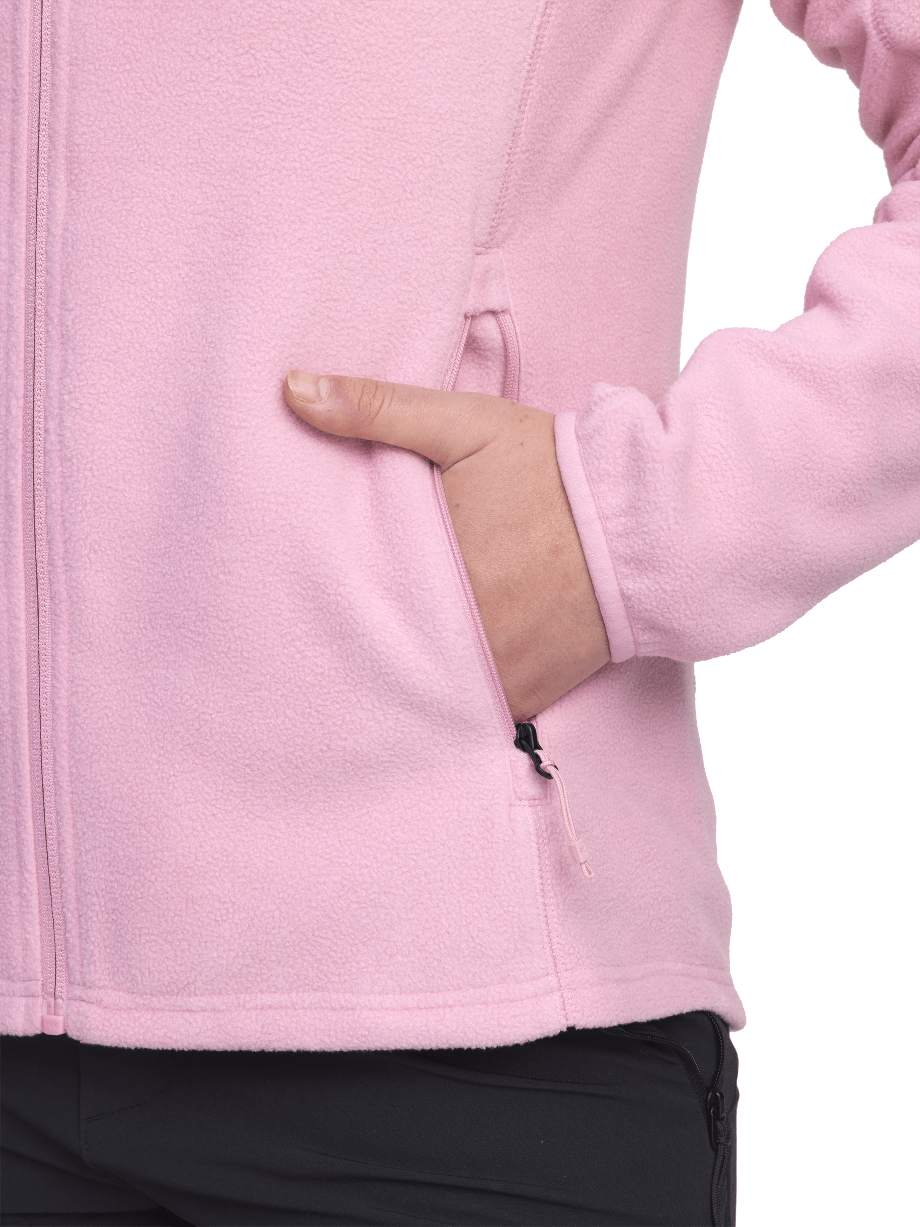 ZIP FLEECE JACKET BLOSSOM PINK Everest Second Layer