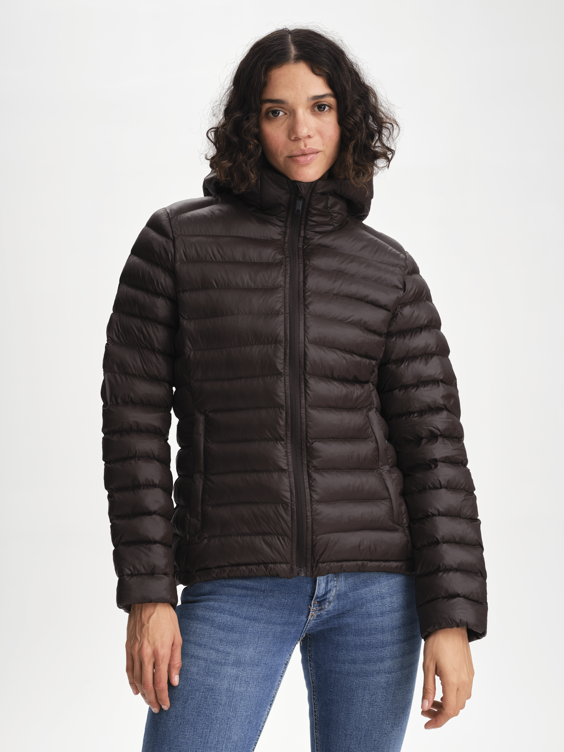 LINER HOOD JACKET CACO BROWN WOMEN Everest Liner Jacket